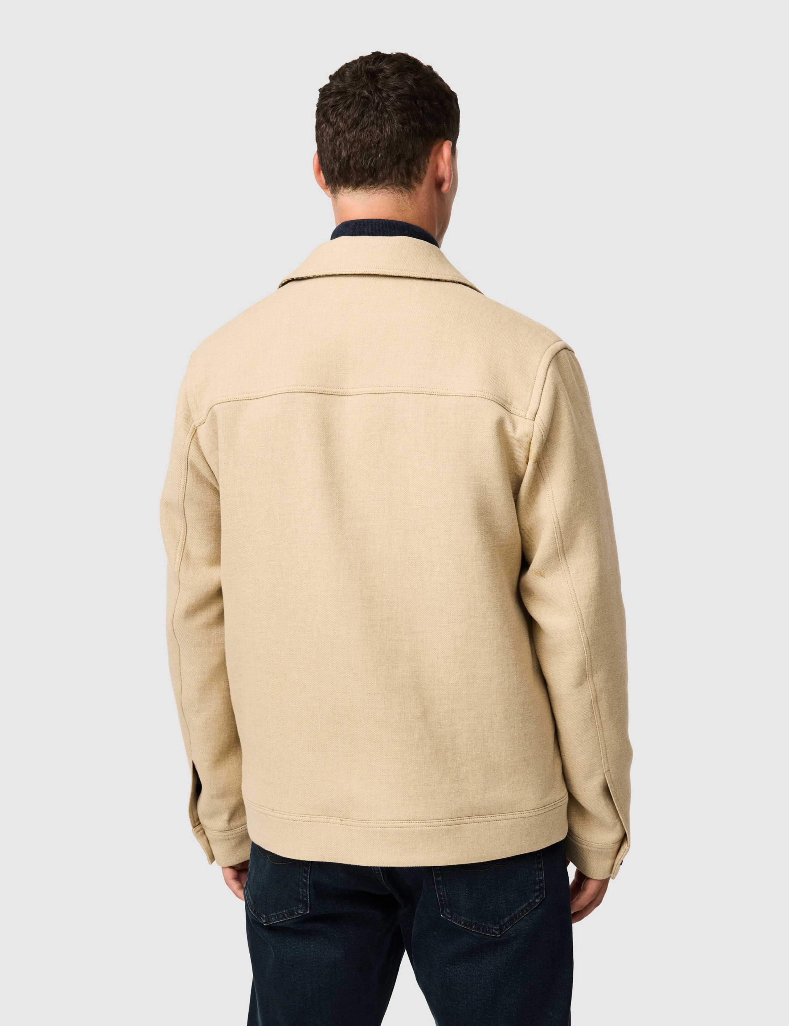 Pure Cotton Textured Trucker Jacket 3 of 6