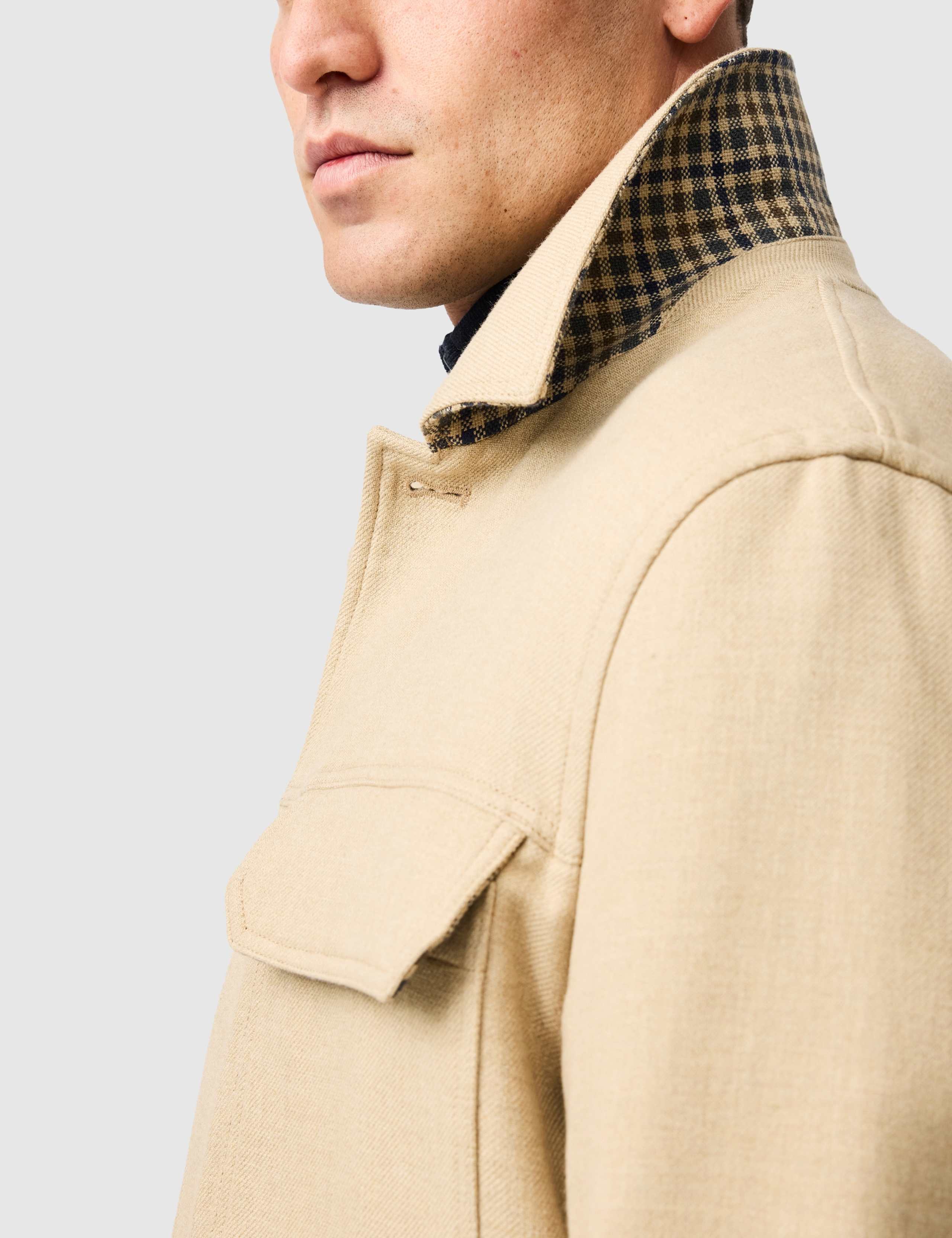 Pure Cotton Textured Trucker Jacket 4 of 6