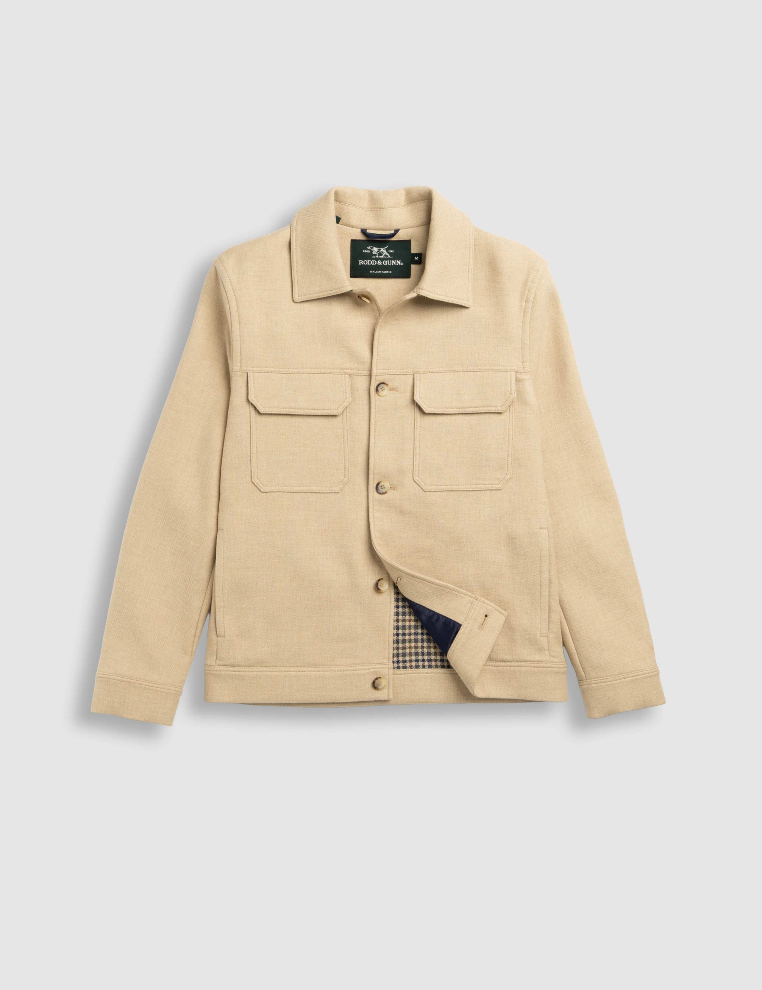 Pure Cotton Textured Trucker Jacket 5 of 6