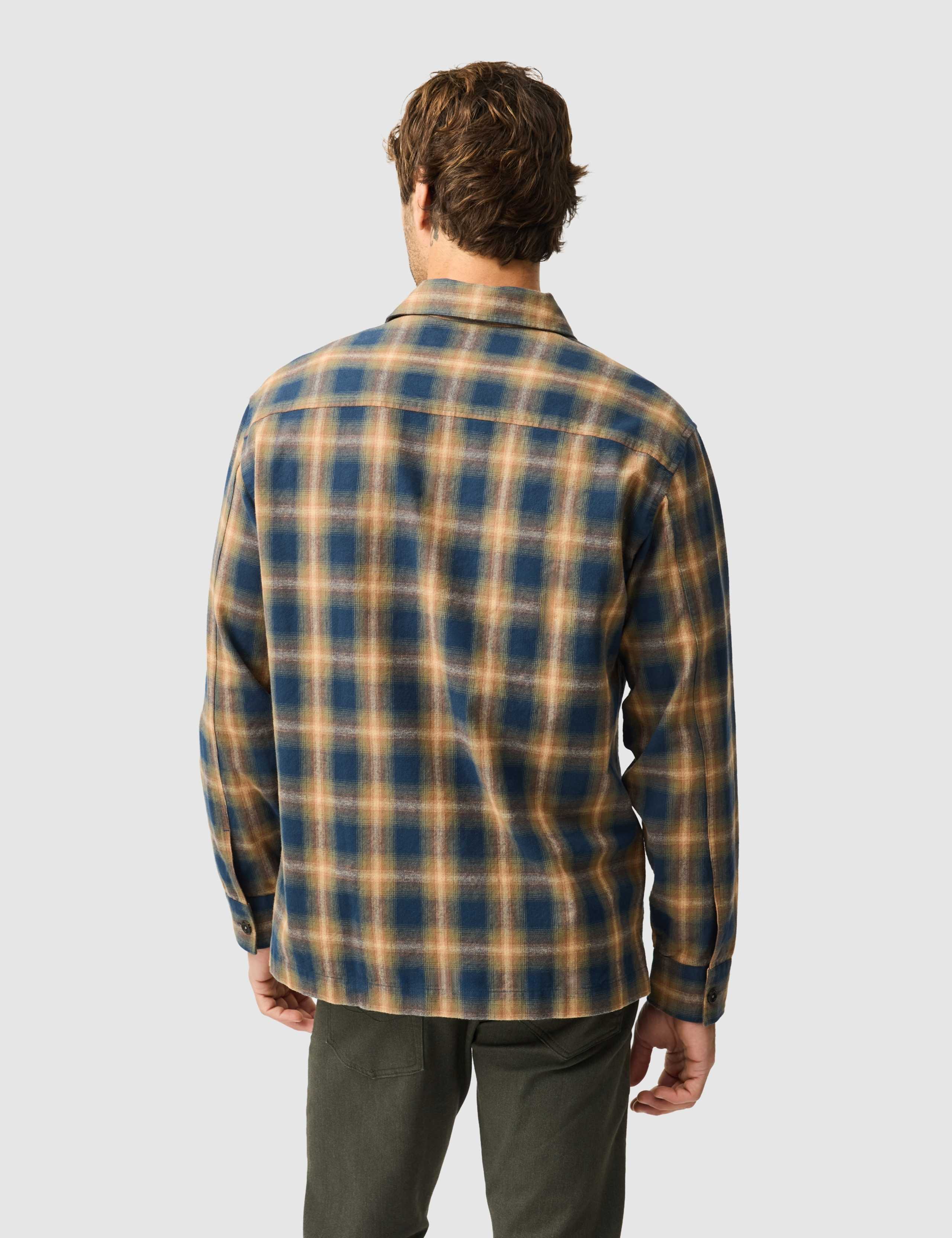 Pinehaven Pure Cotton Checked Overshirt 4 of 6