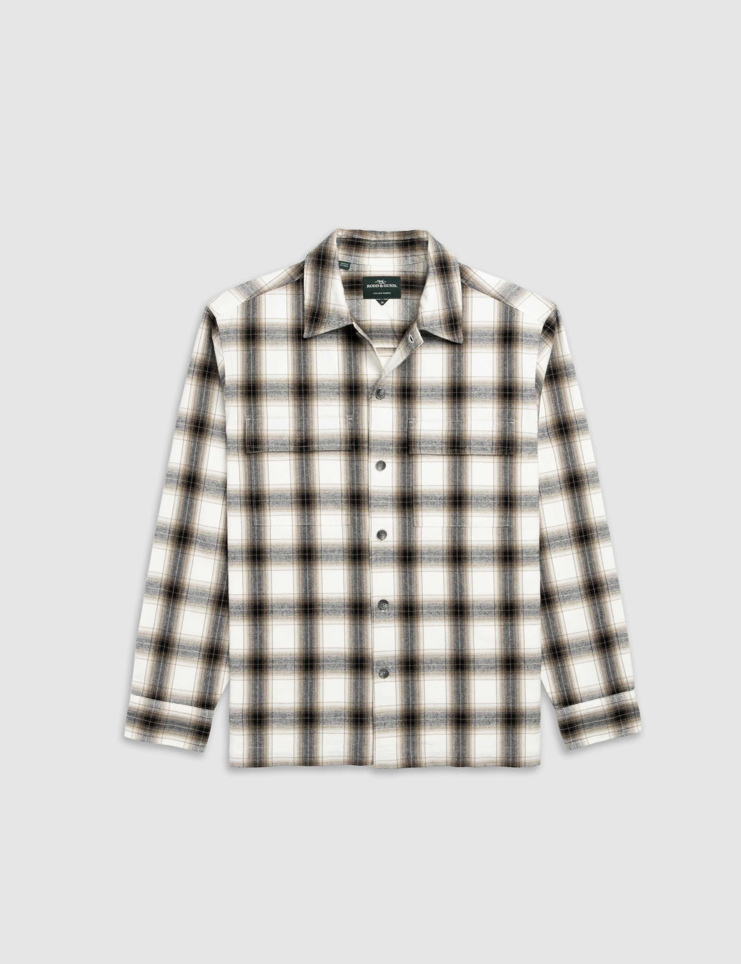 Powell Bay Pure Cotton Checked Overshirt 2 of 6