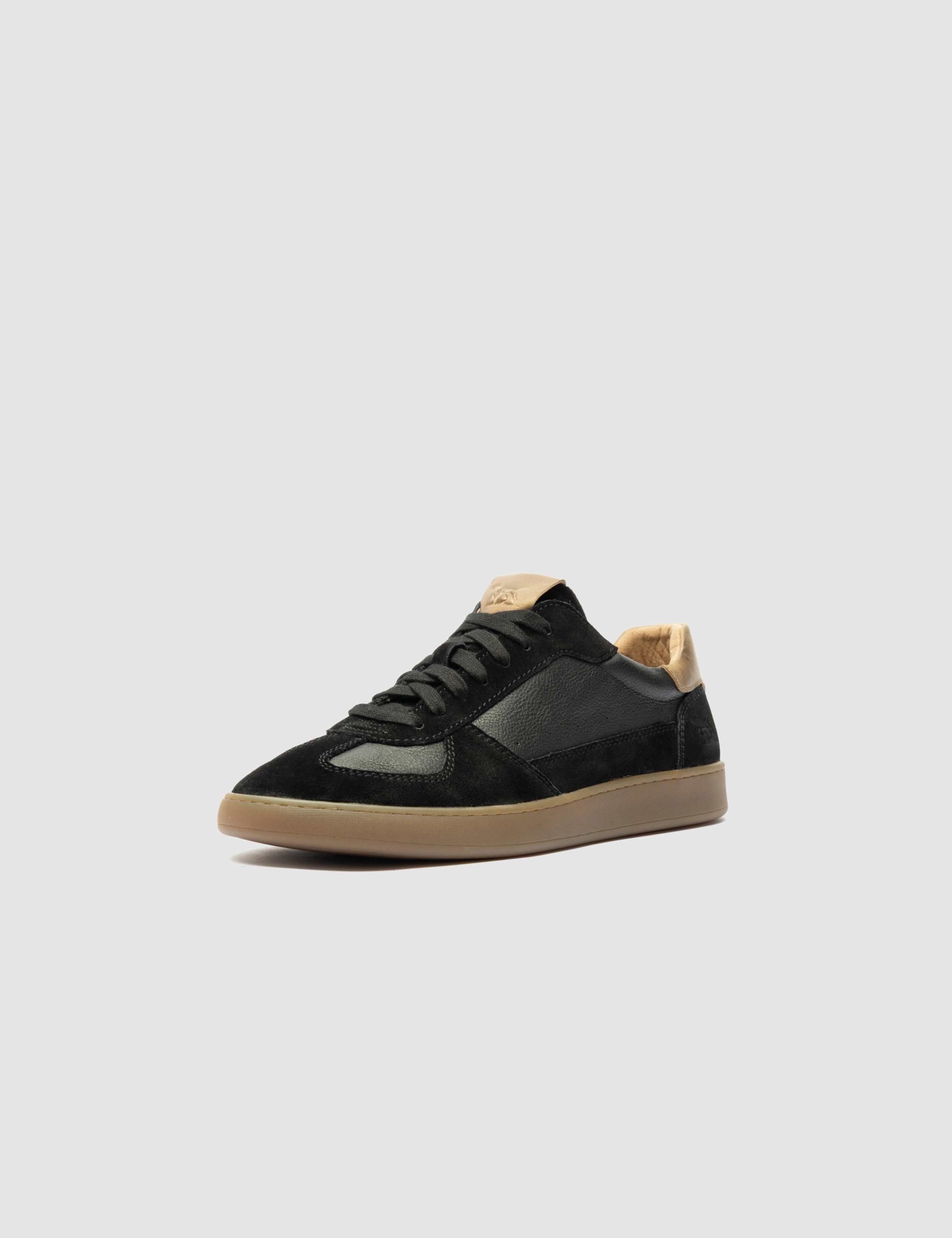Leather Lace Up Trainers 6 of 10