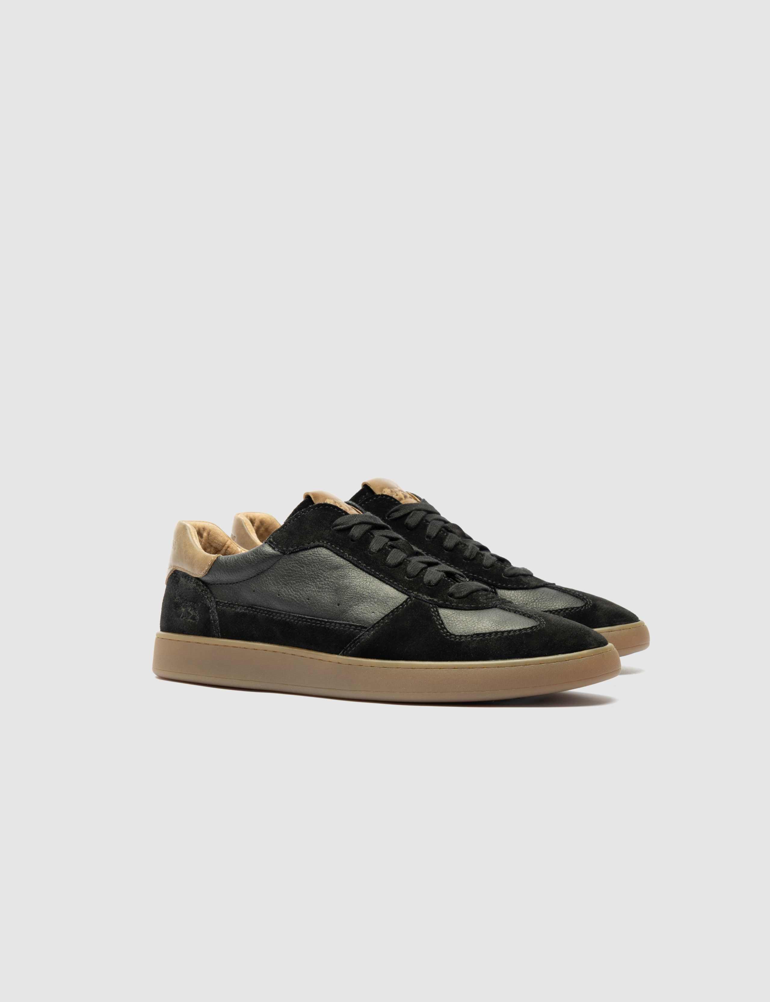 Leather Lace Up Trainers 9 of 10