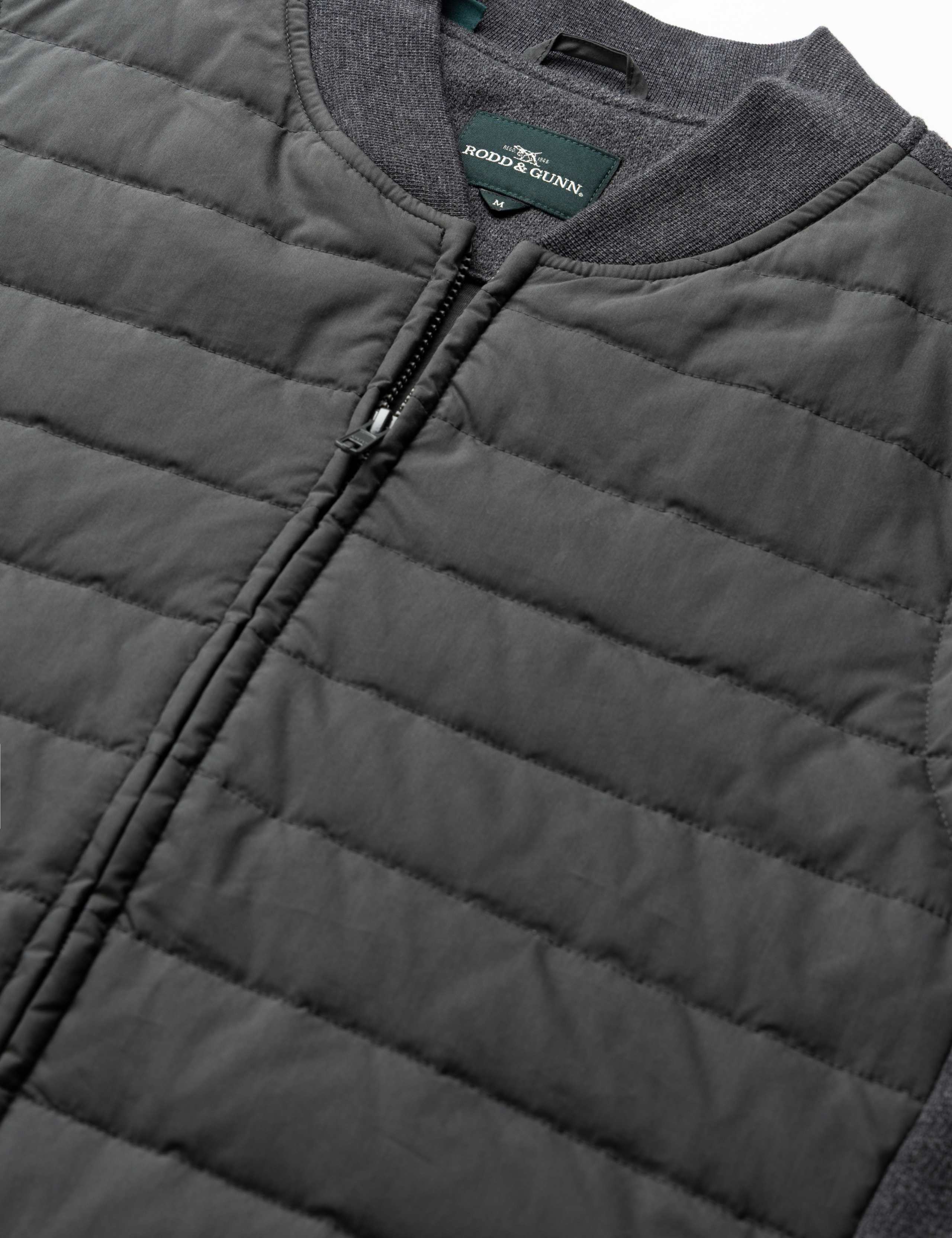 Regular Fit Cotton Quilted Zip Up Vest 6 of 6