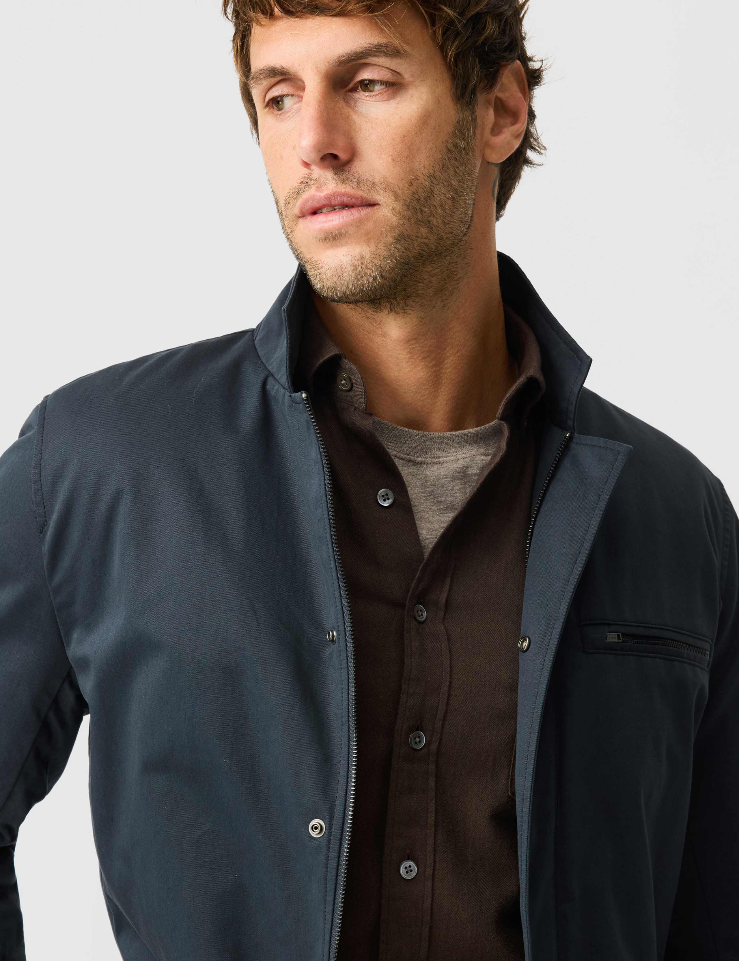 Regular Fit Cotton Utility Travel Jacket 3 of 6