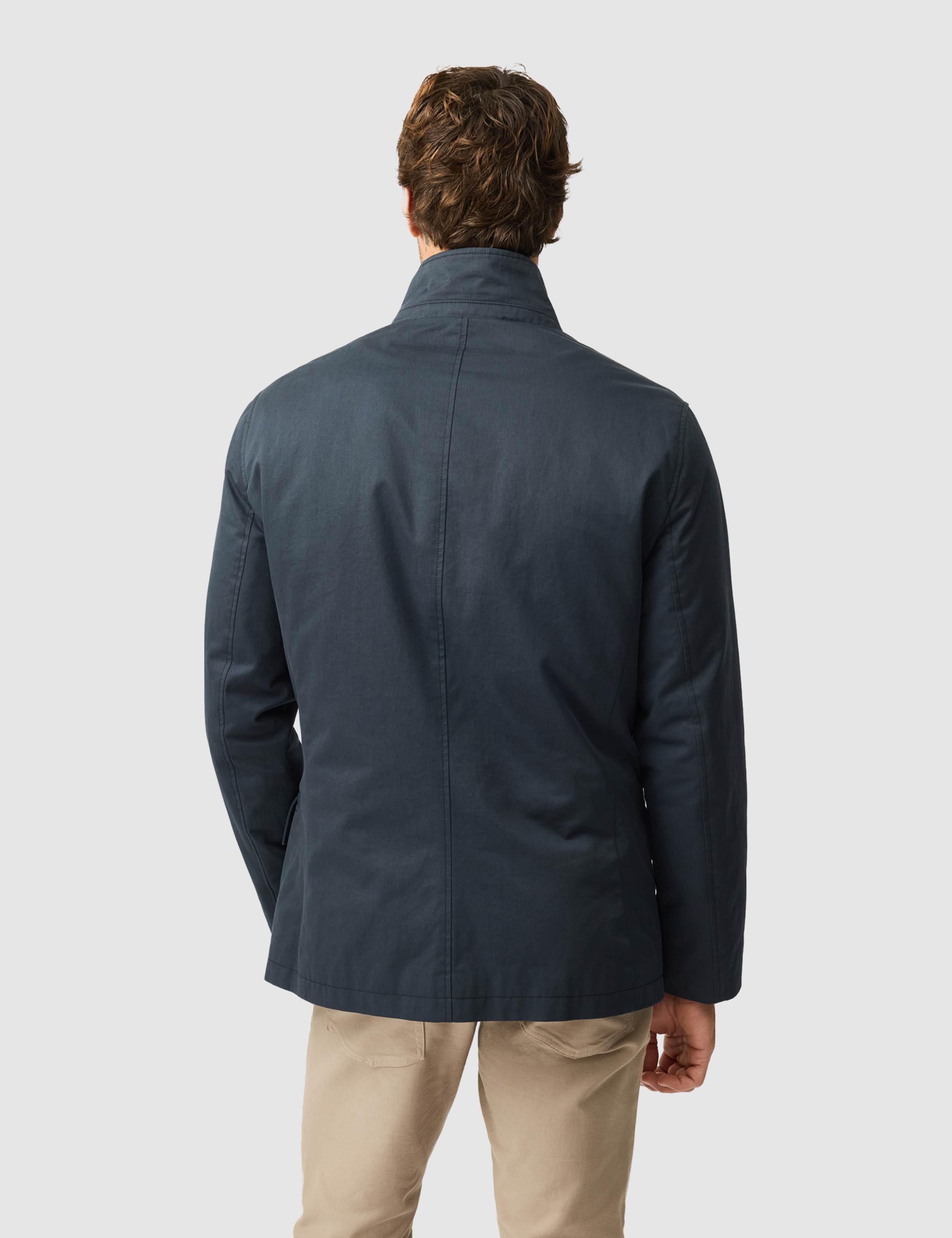 Regular Fit Cotton Utility Travel Jacket 4 of 6