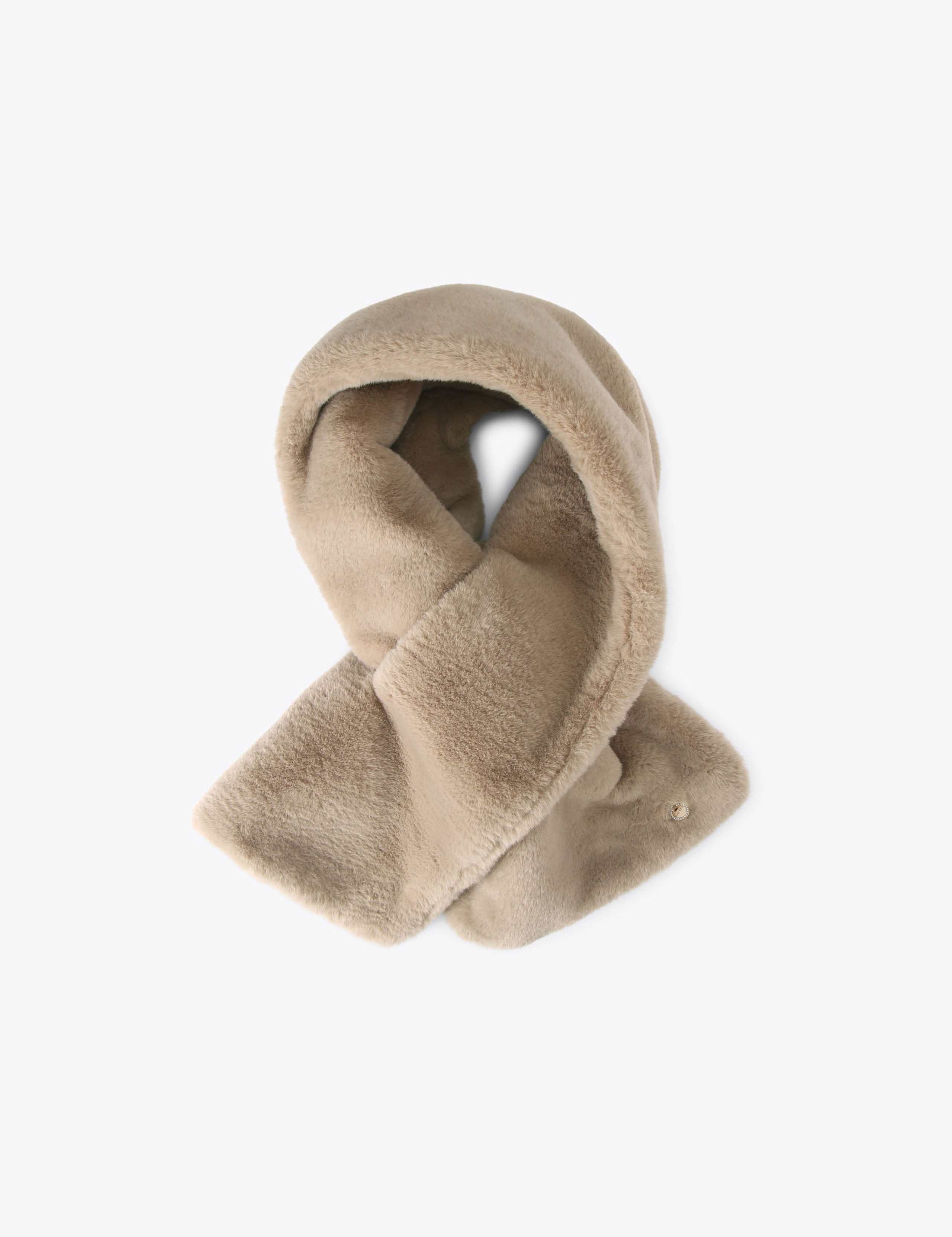 Faux Fur Scarf 1 of 2