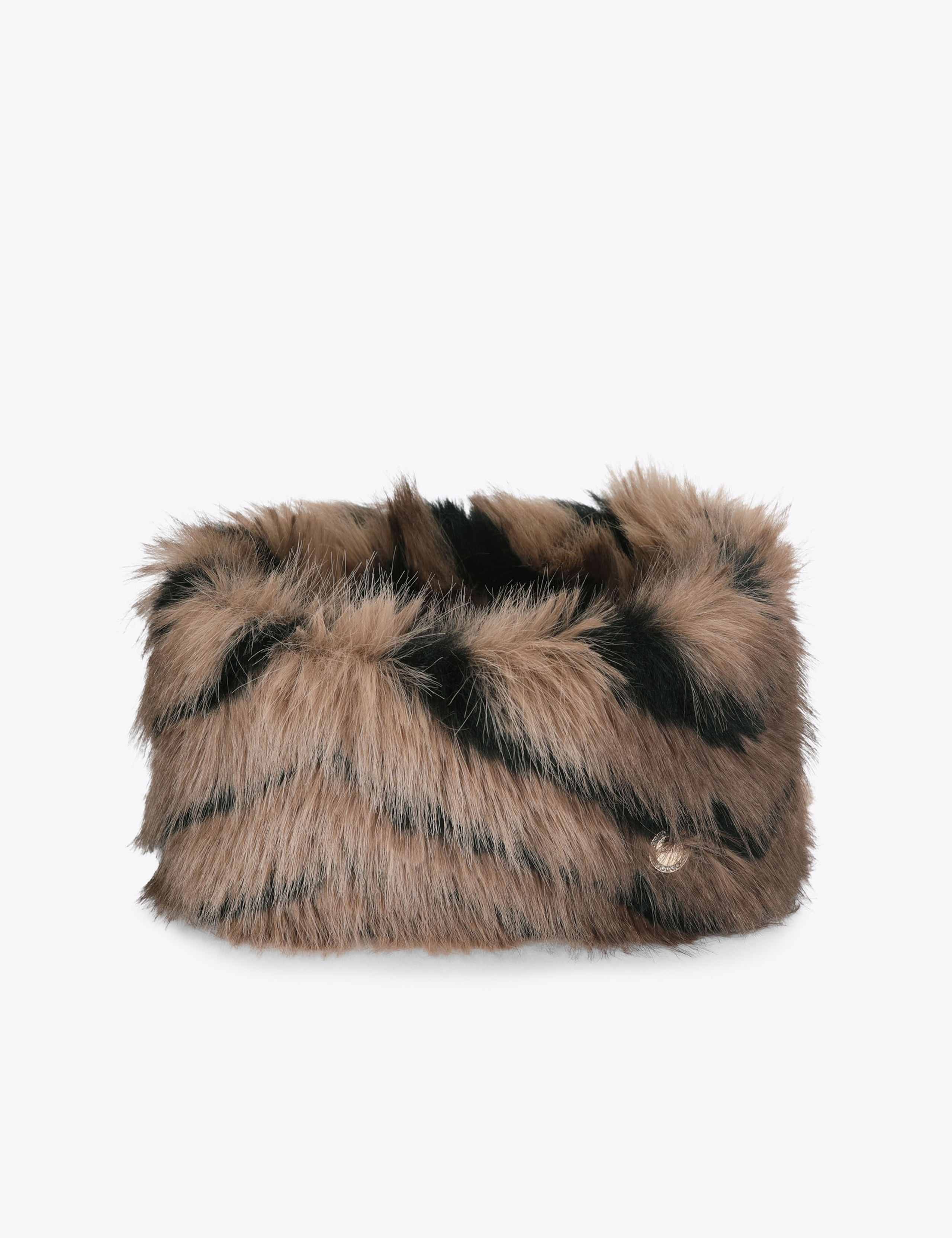 Faux Fur Headband 1 of 2