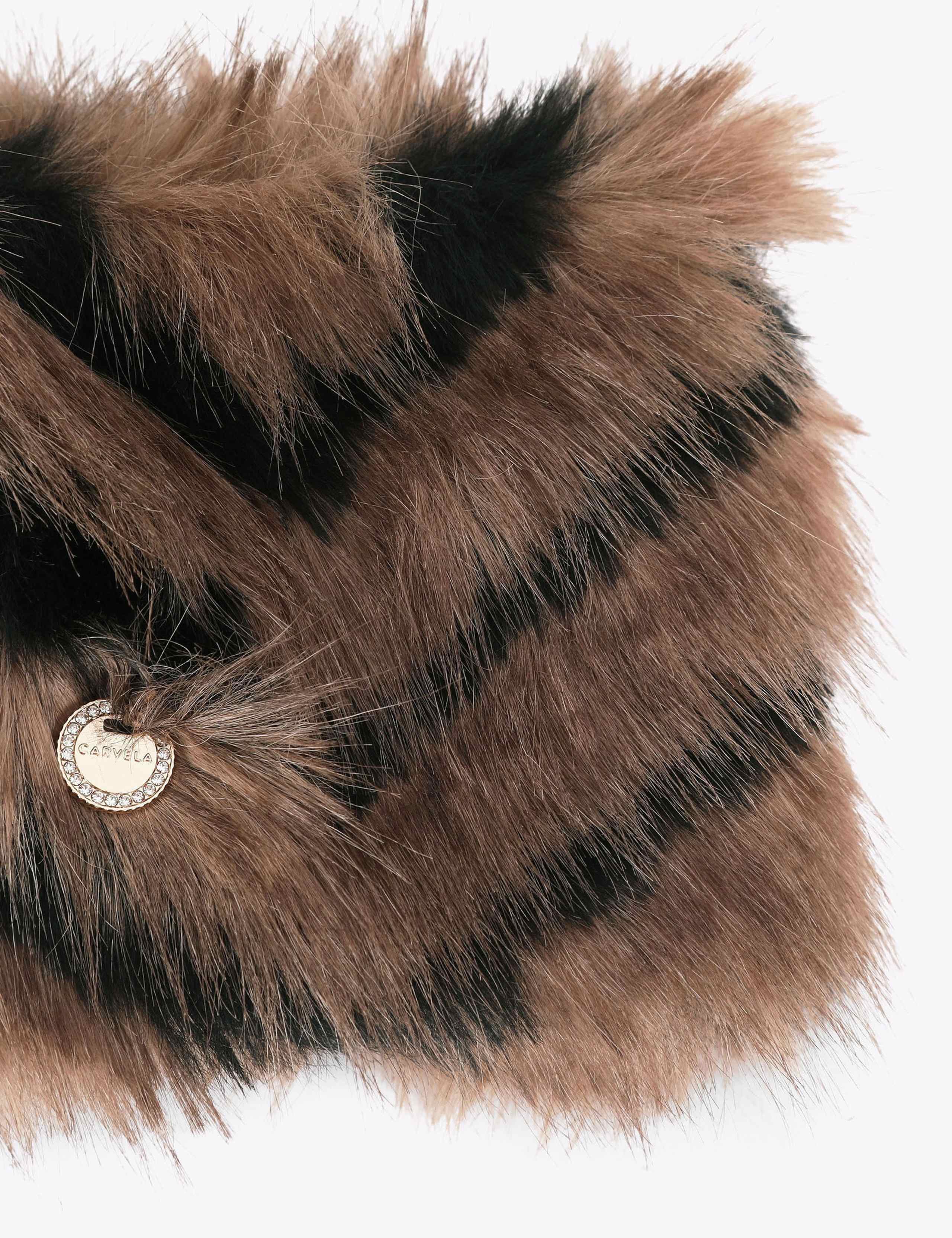 Faux Fur Headband 2 of 2
