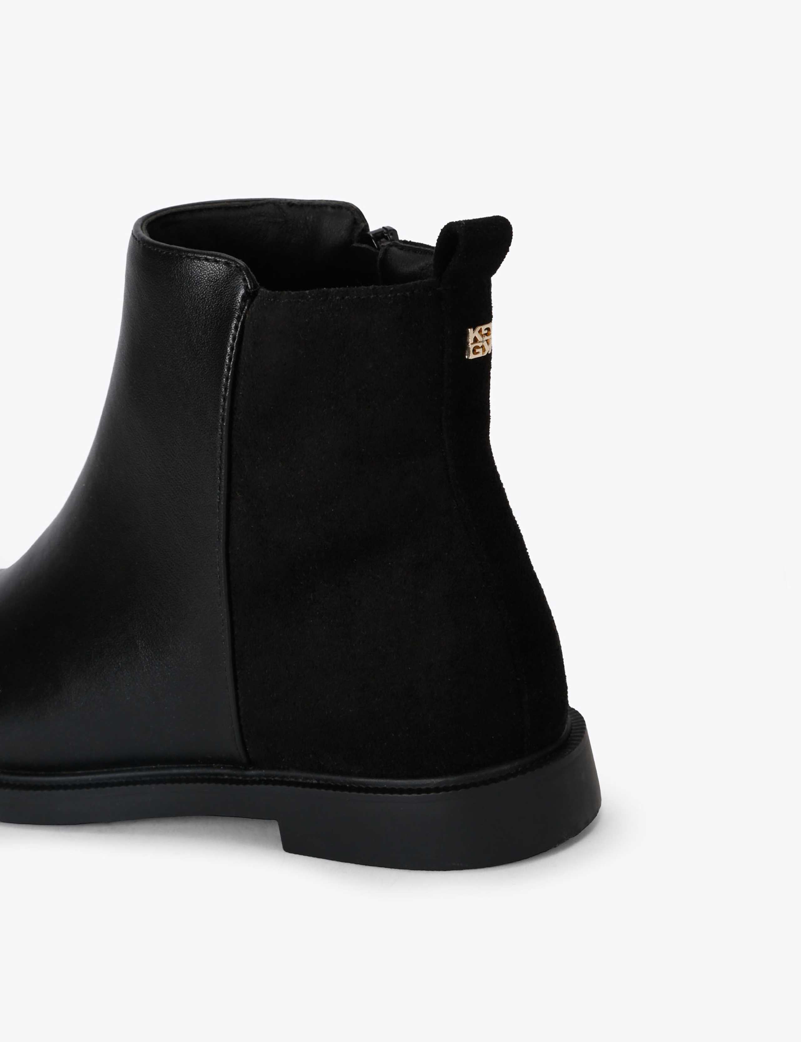 Flat Round Toe Ankle Boots 4 of 4