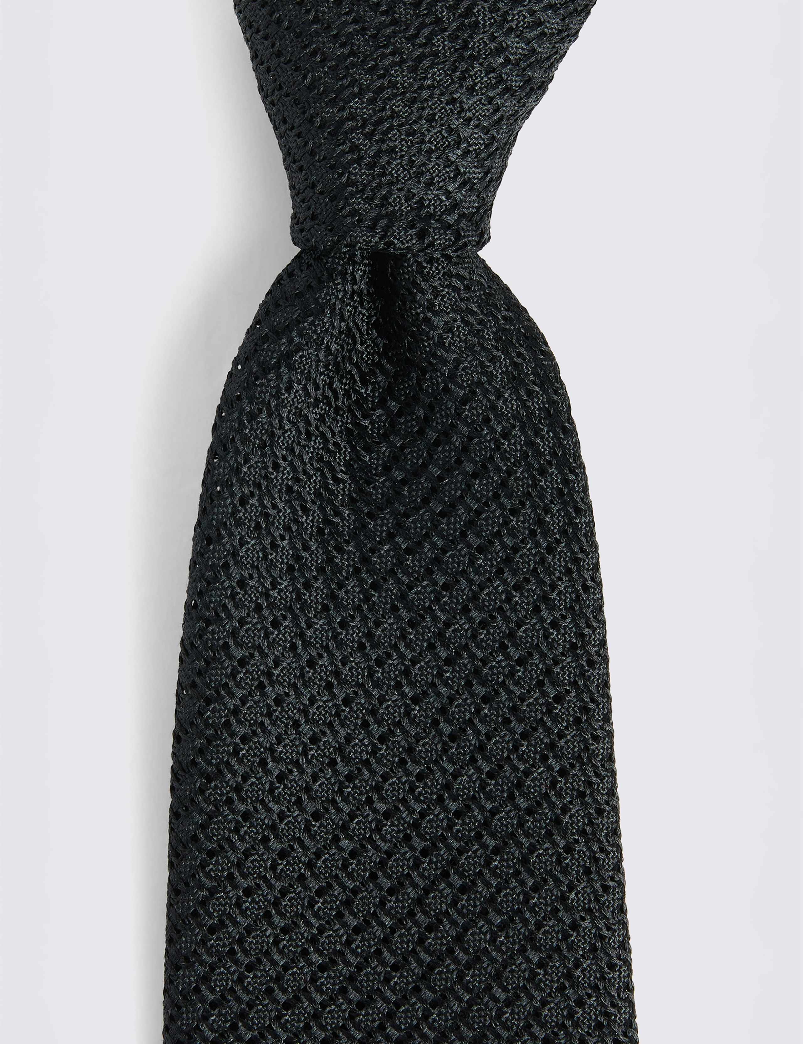 Grenadine Weave Tie with Silk 2 of 2