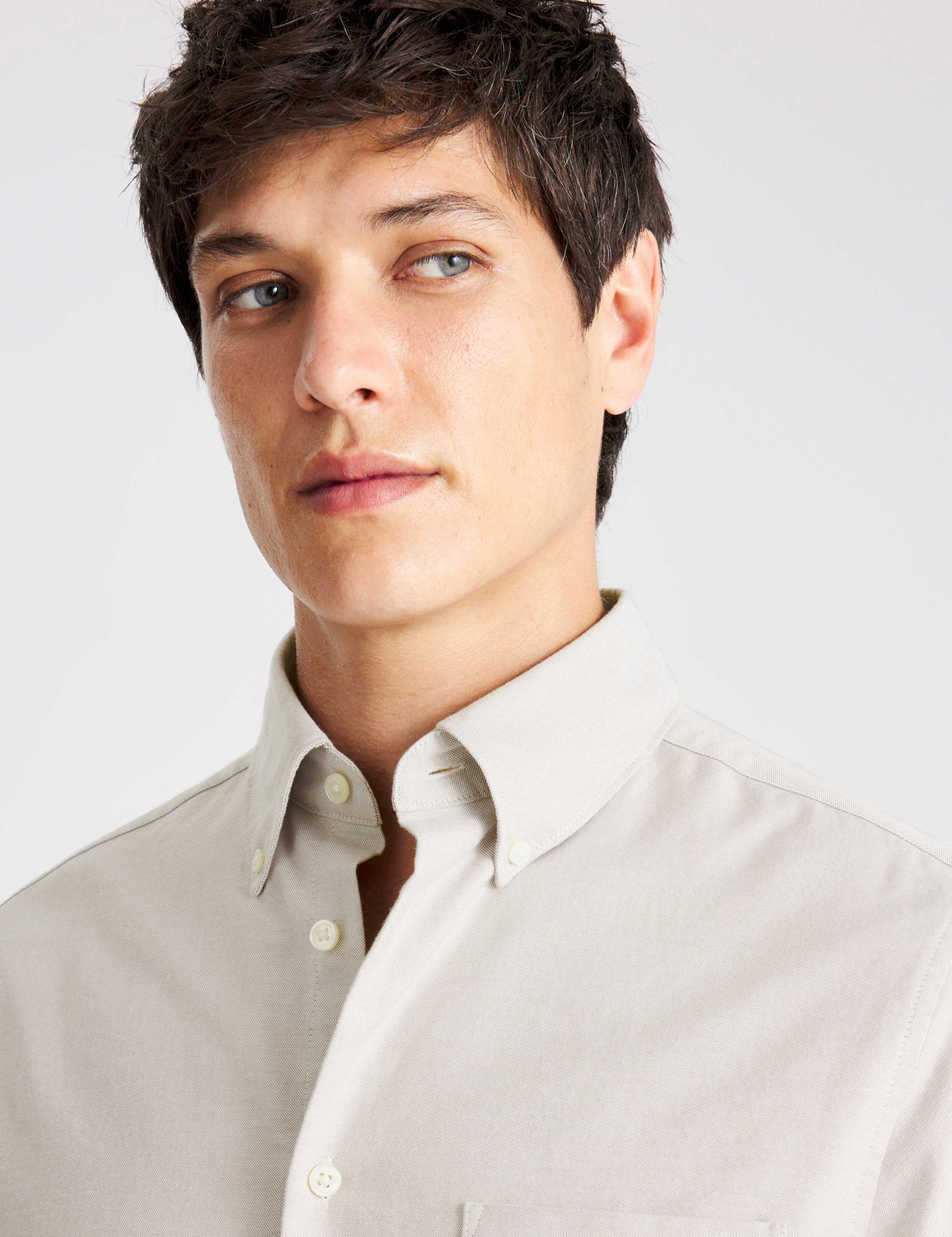 Regular Fit Washed Cotton Oxford Shirt 3 of 4