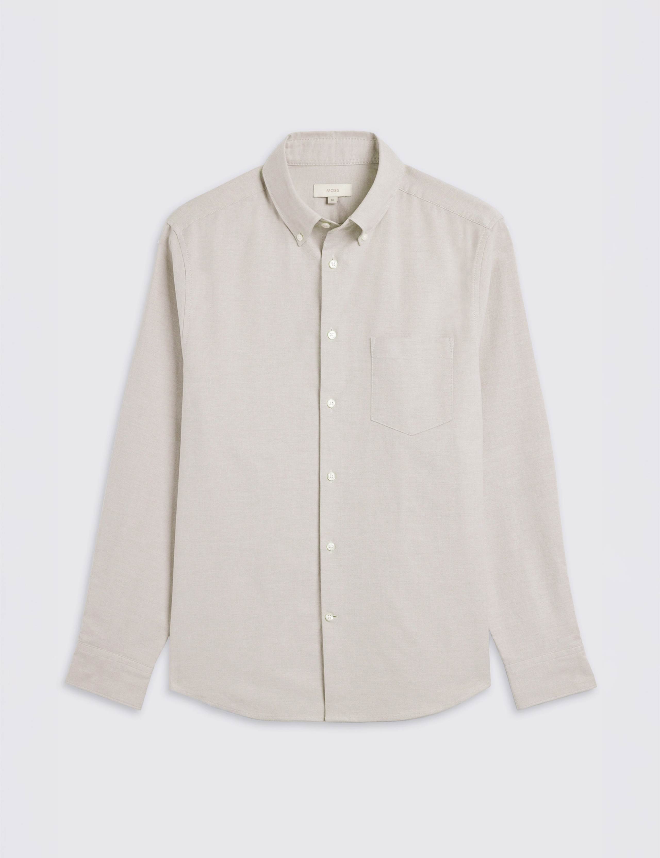 Regular Fit Washed Cotton Oxford Shirt 4 of 4