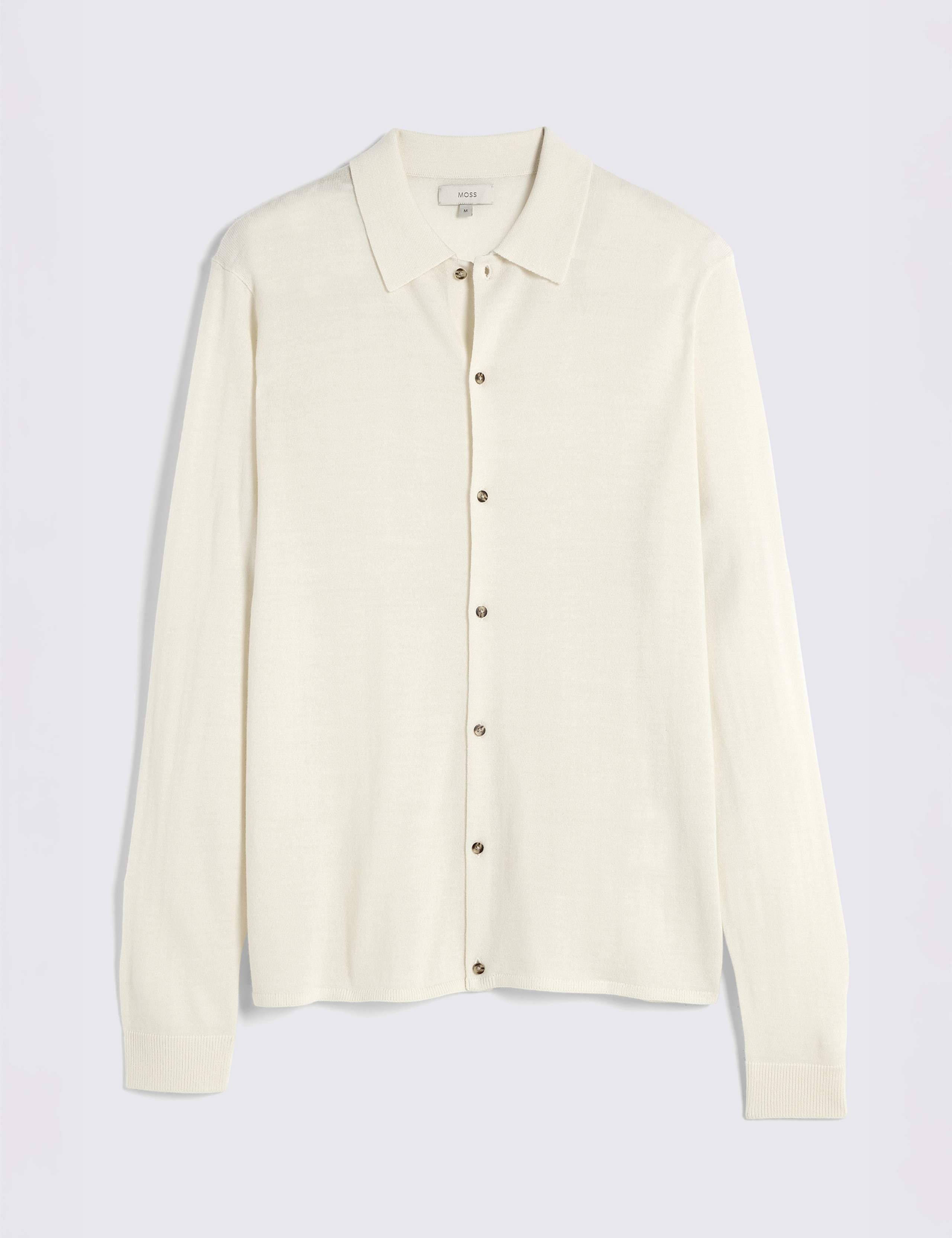 Knitted Shirt with Merino Wool 4 of 4