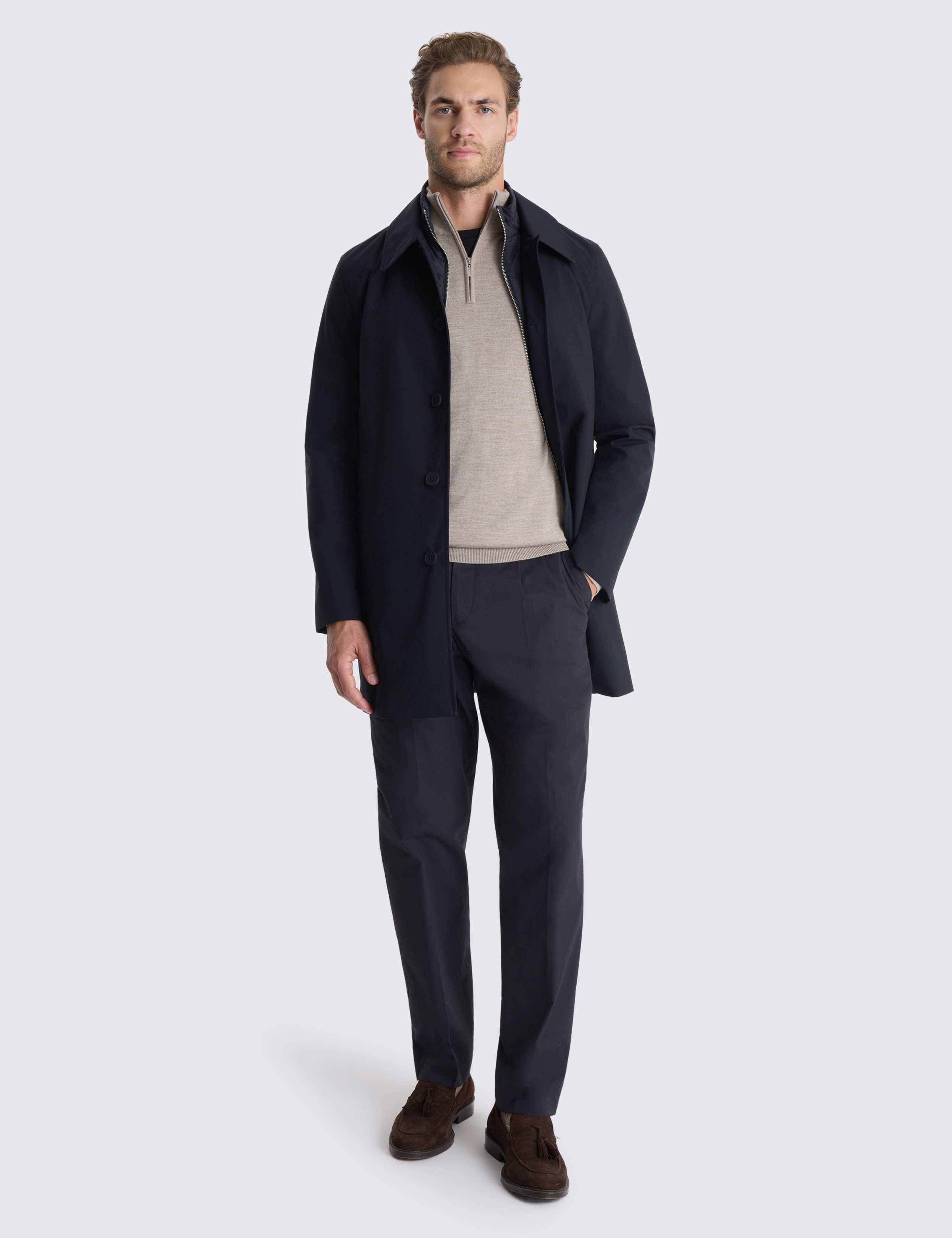Lightly Padded Raincoat with Insert 2 of 4