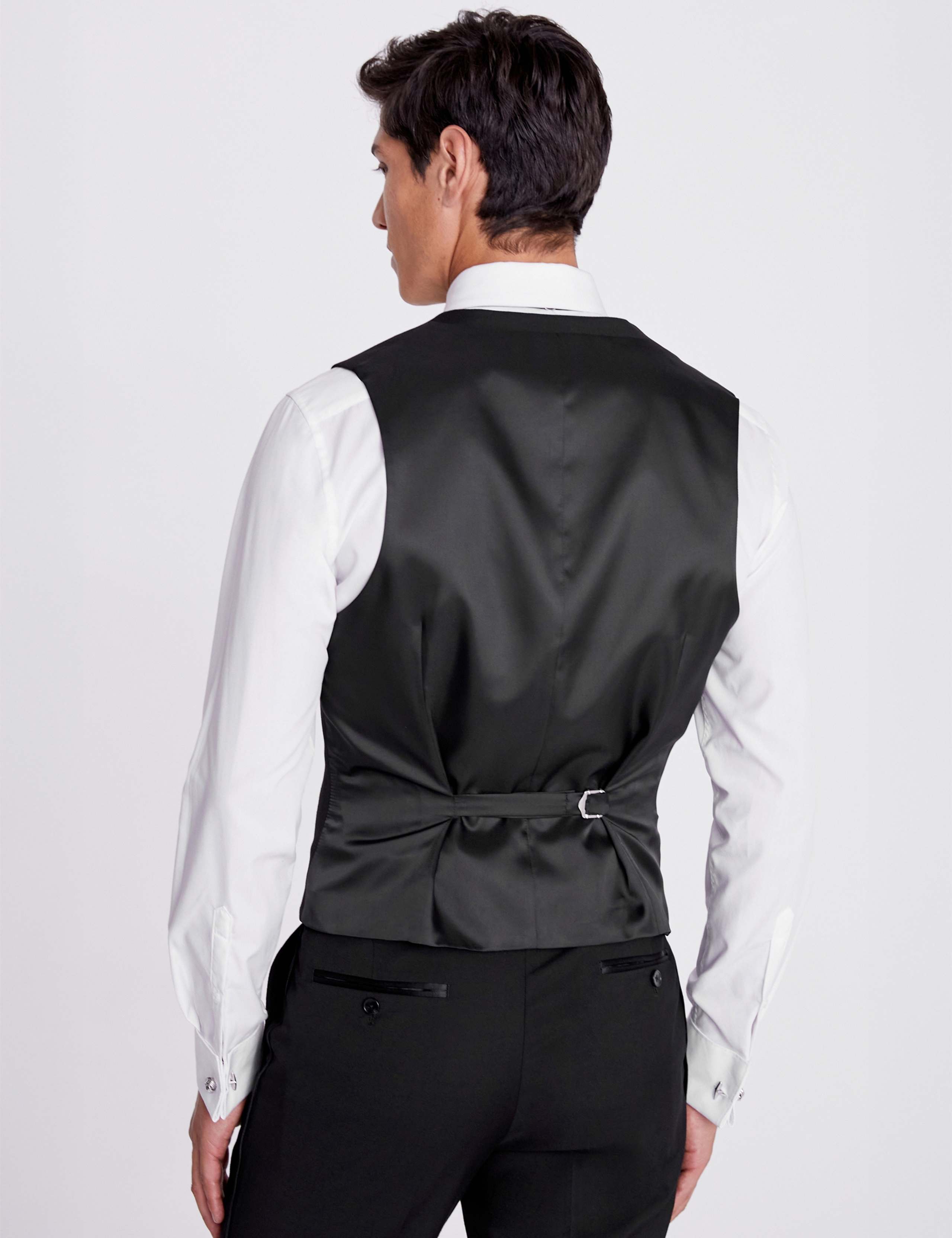 Slim Fit Plain Waistcoat 3 of 3