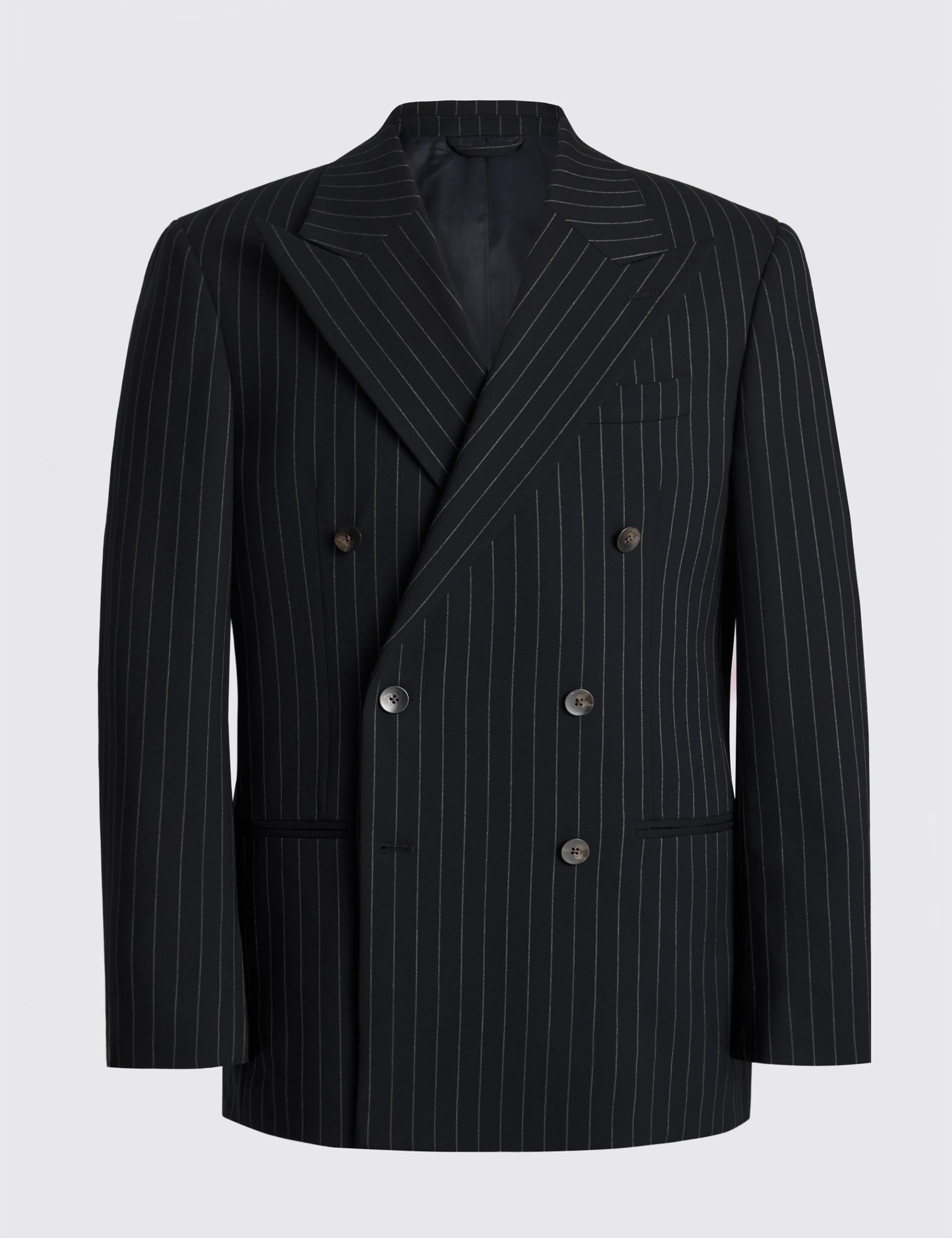 Relaxed Fit Striped Suit Jacket 5 of 5