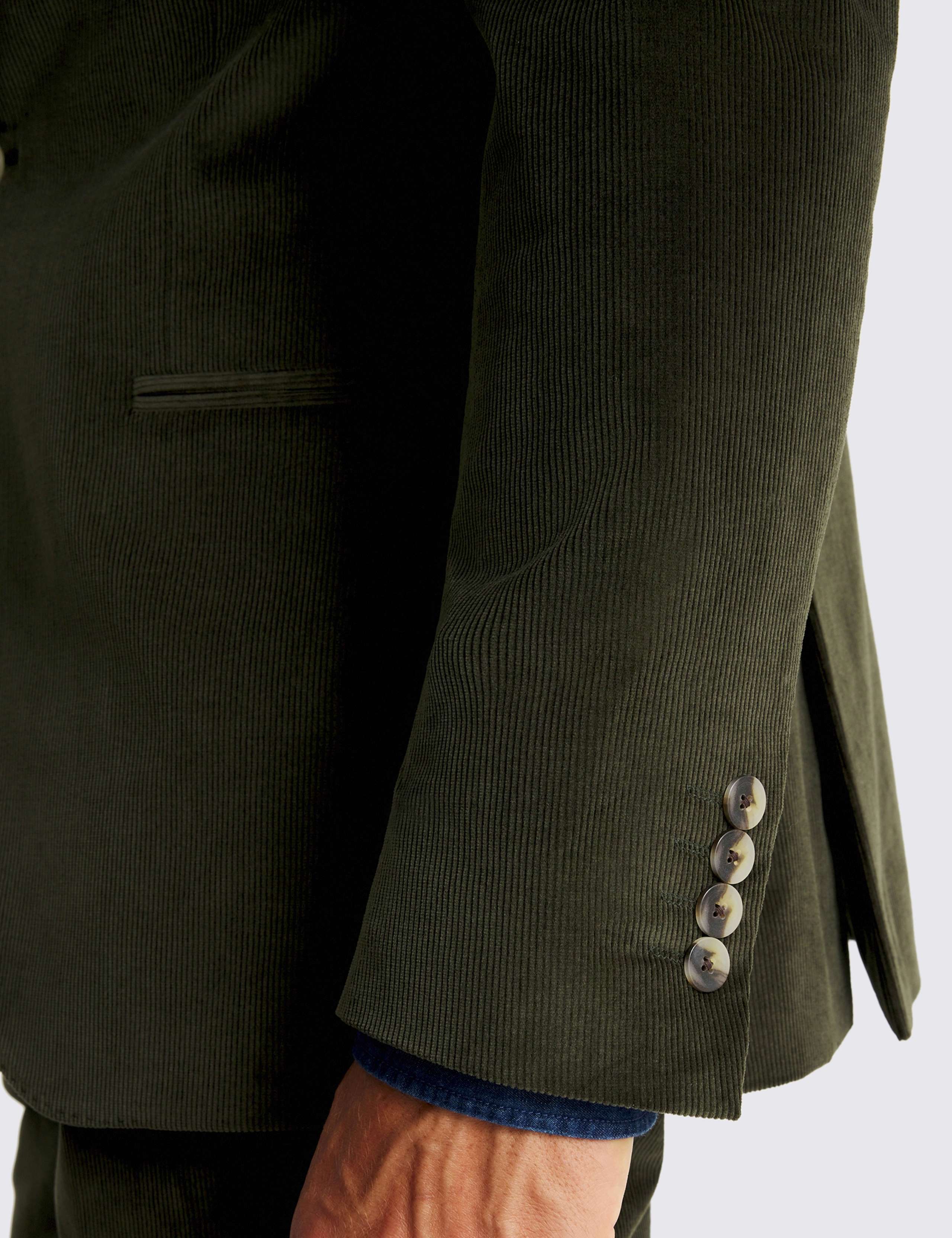 Tailored Fit Corduroy Suit Jacket 5 of 5