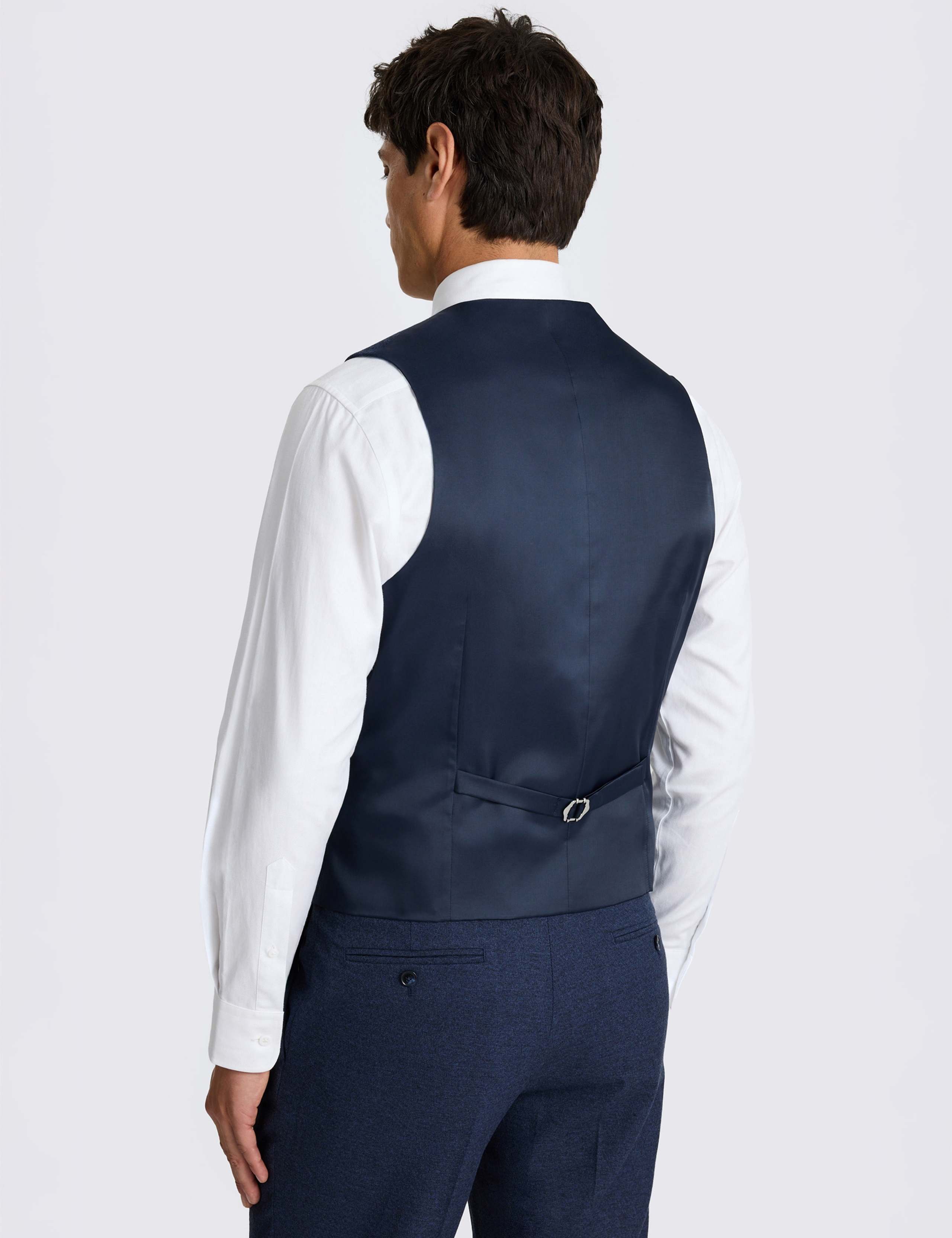 Tailored Fit Flannel Waistcoat 3 of 3