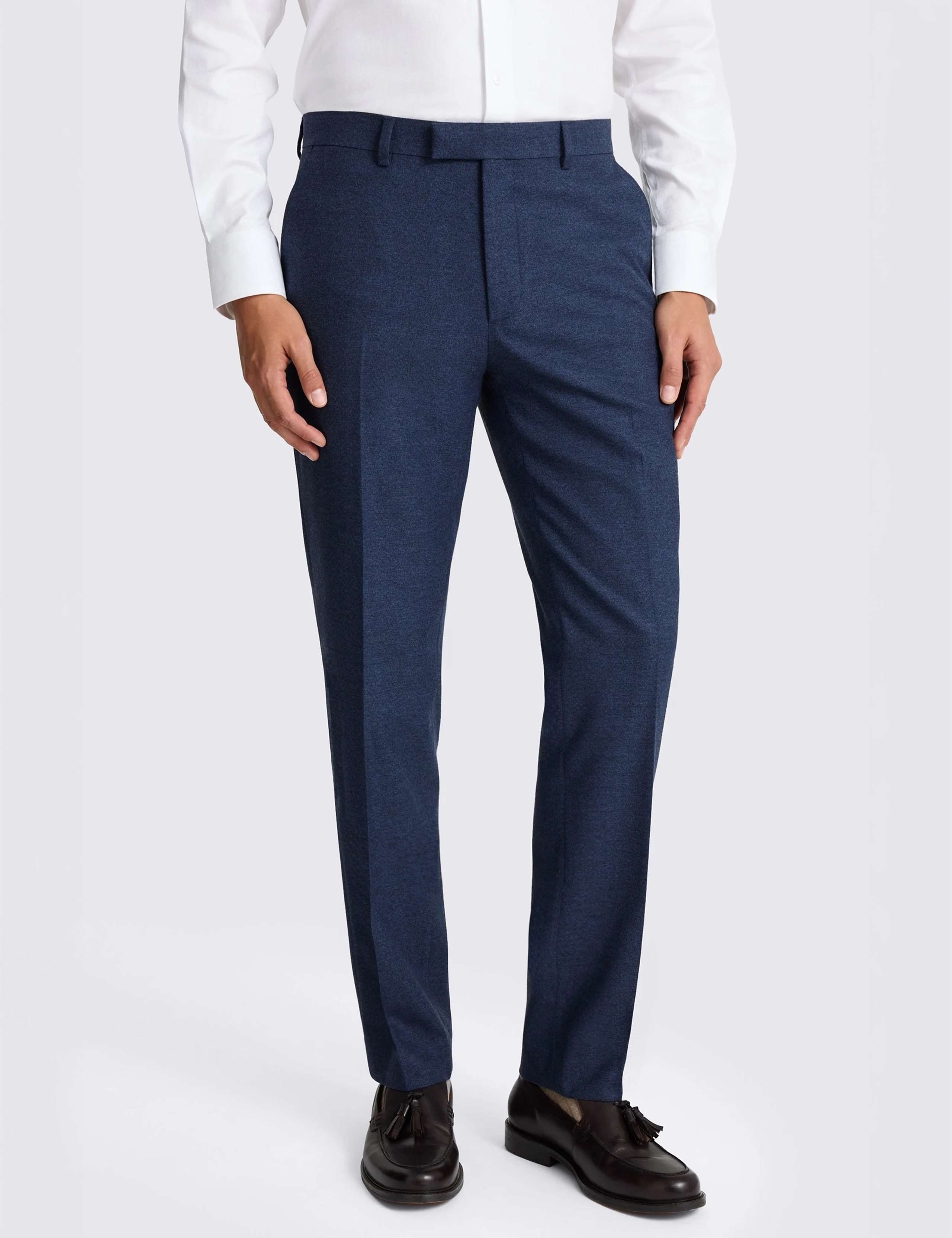 Tailored Fit Flannel Trousers 1 of 3