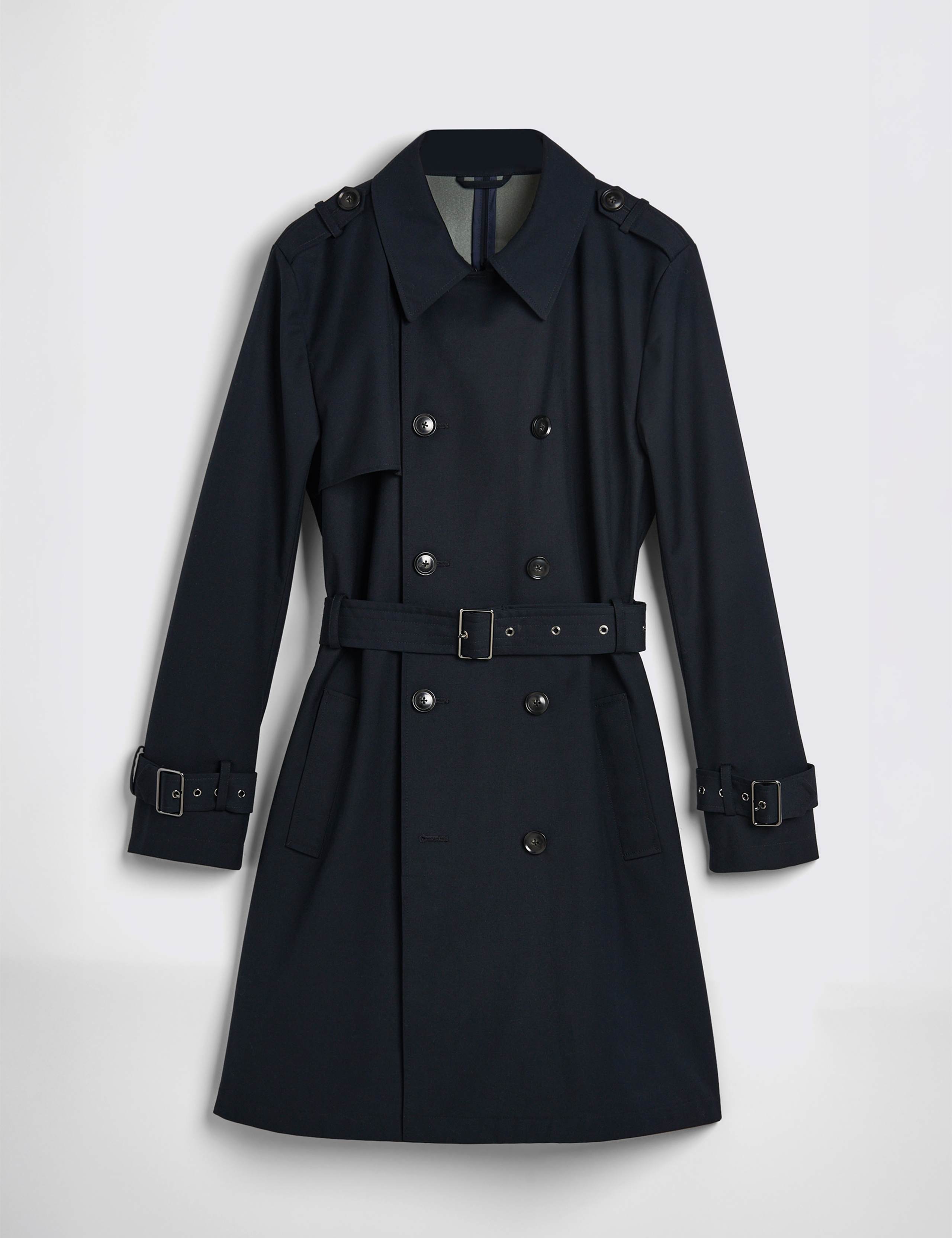 Regular Fit Collared Trench Coat 4 of 5