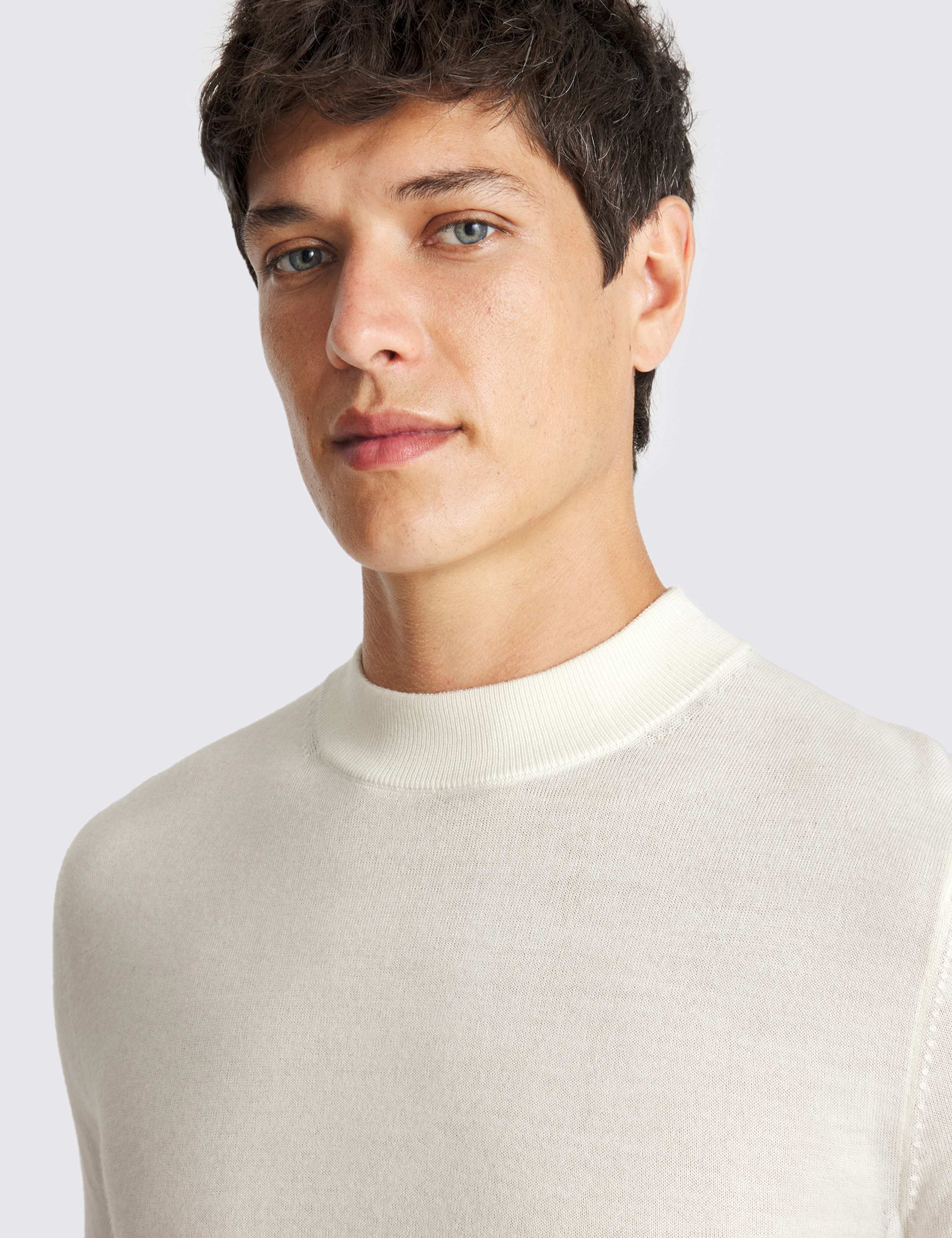 Merino Wool Rich Roll Neck Jumper 3 of 4