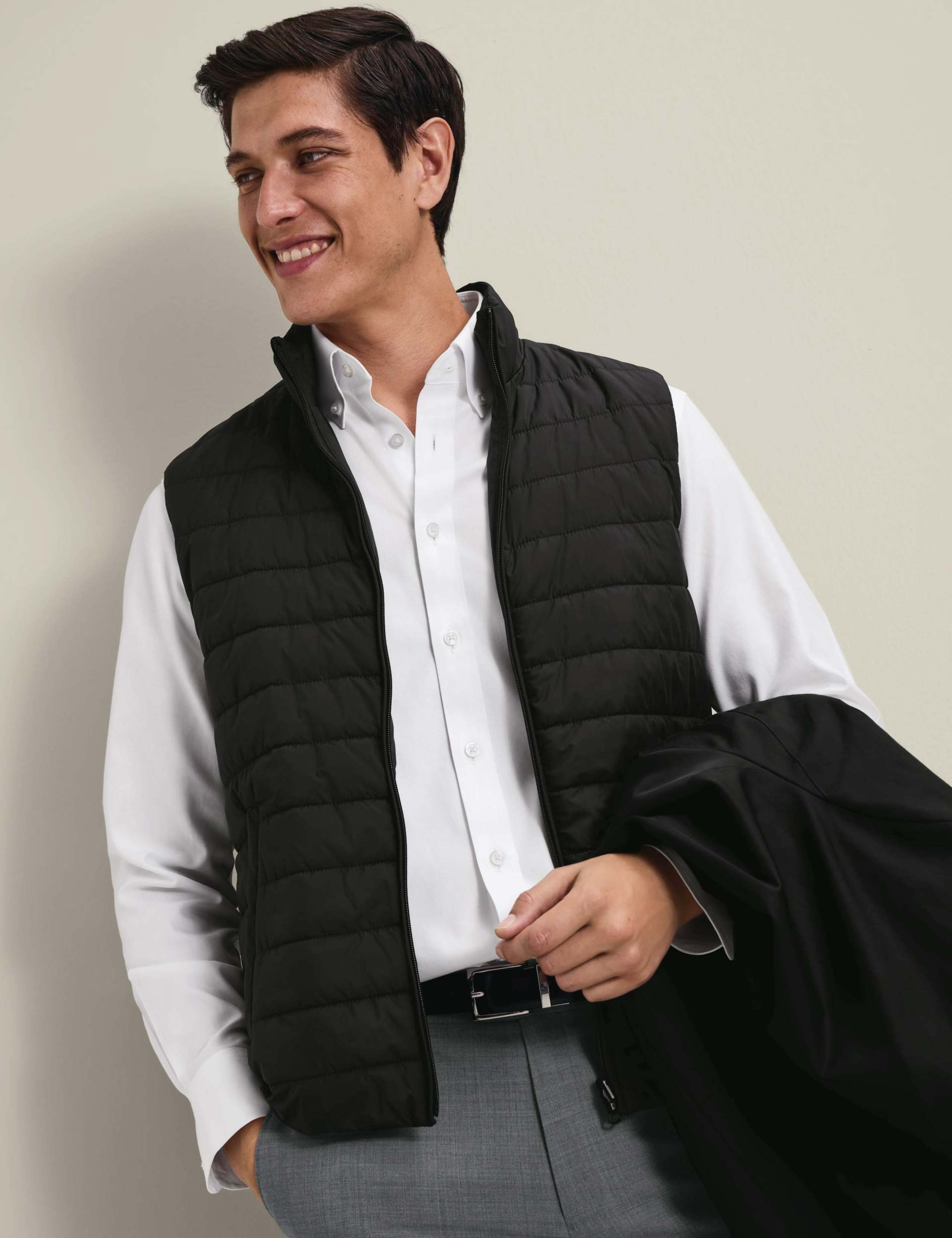 Cotton Rich Collared 3 In 1 Mac 2 of 7