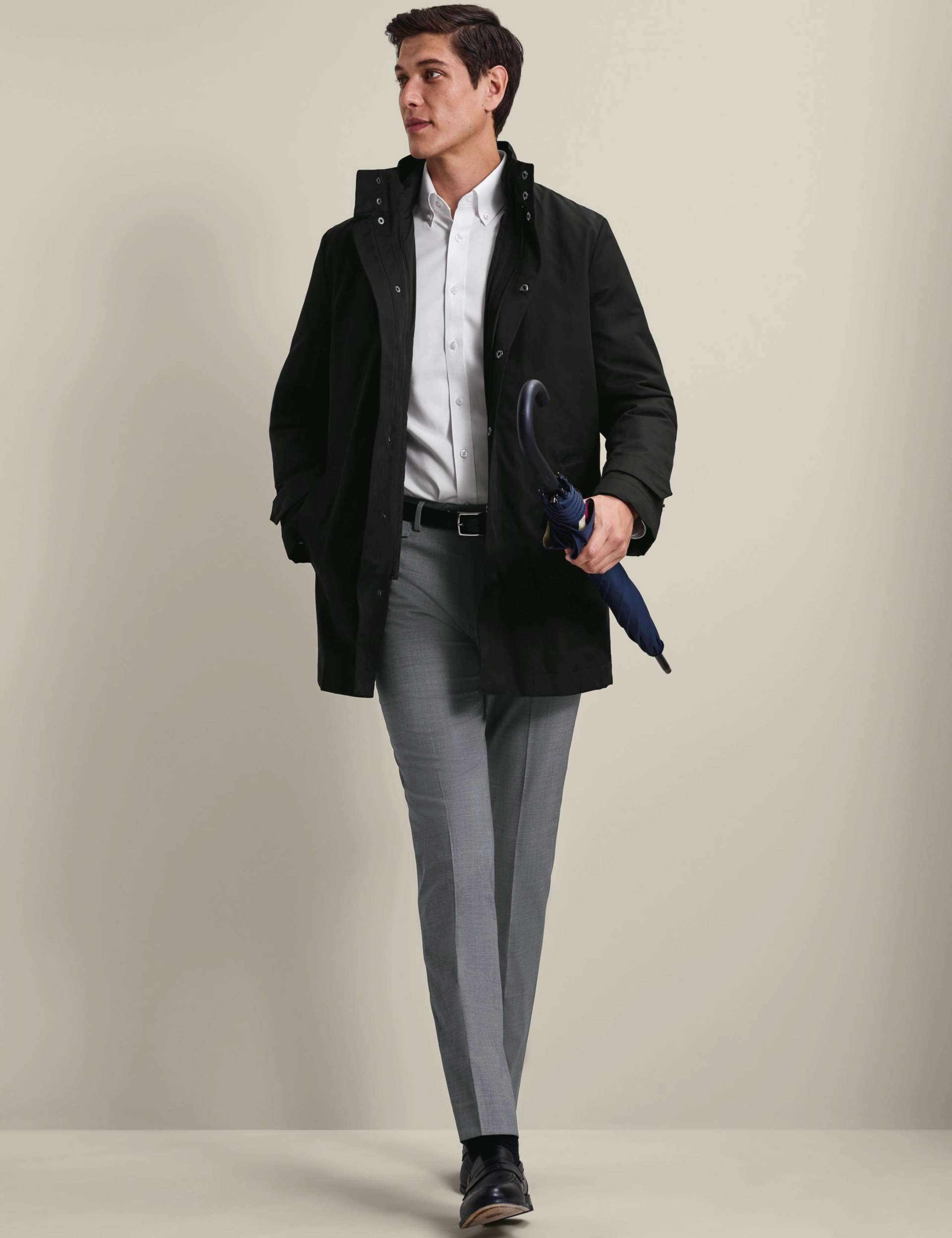 Cotton Rich Collared 3 In 1 Mac 3 of 7