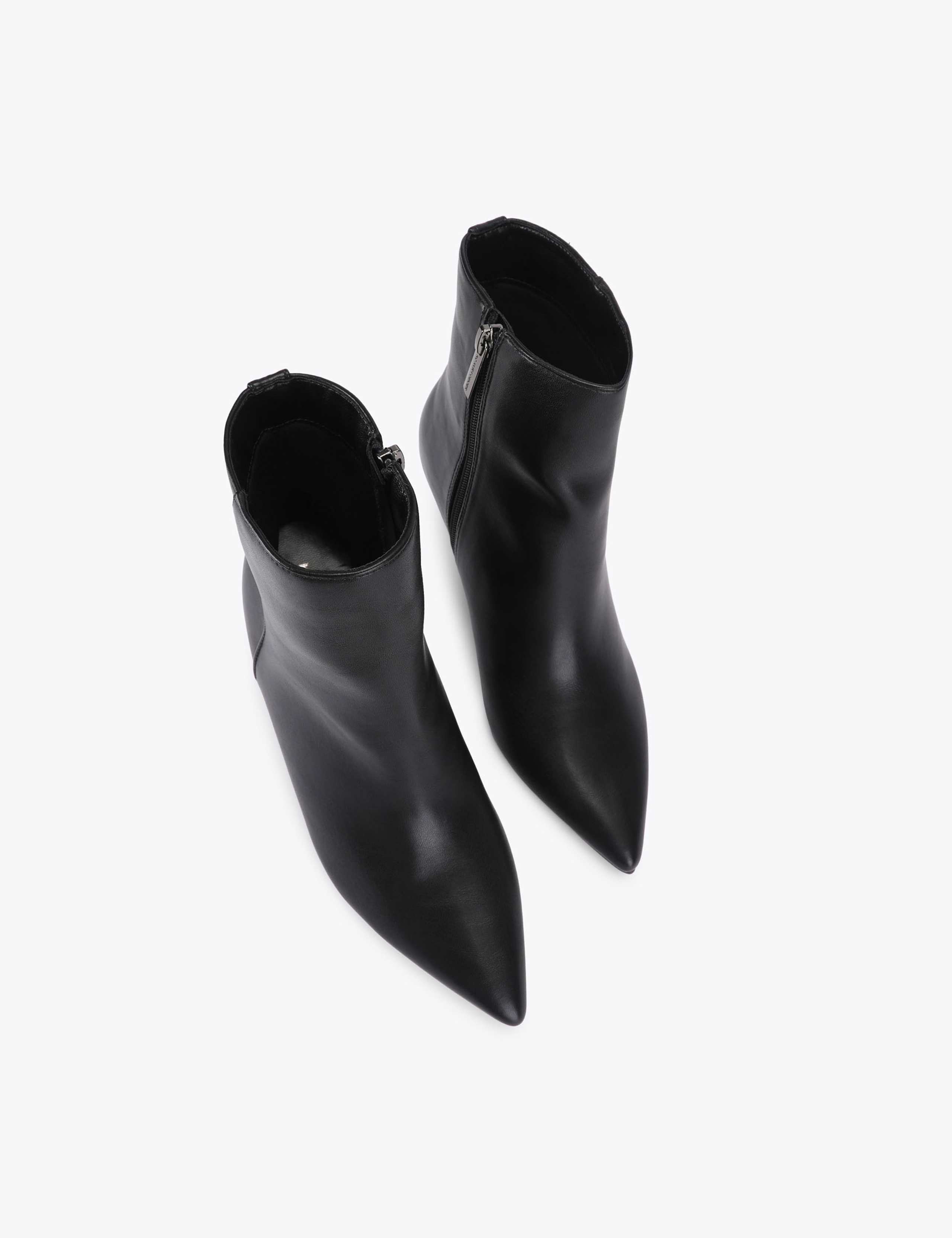 Kitten Heel Pointed Toe Ankle Boots 2 of 4