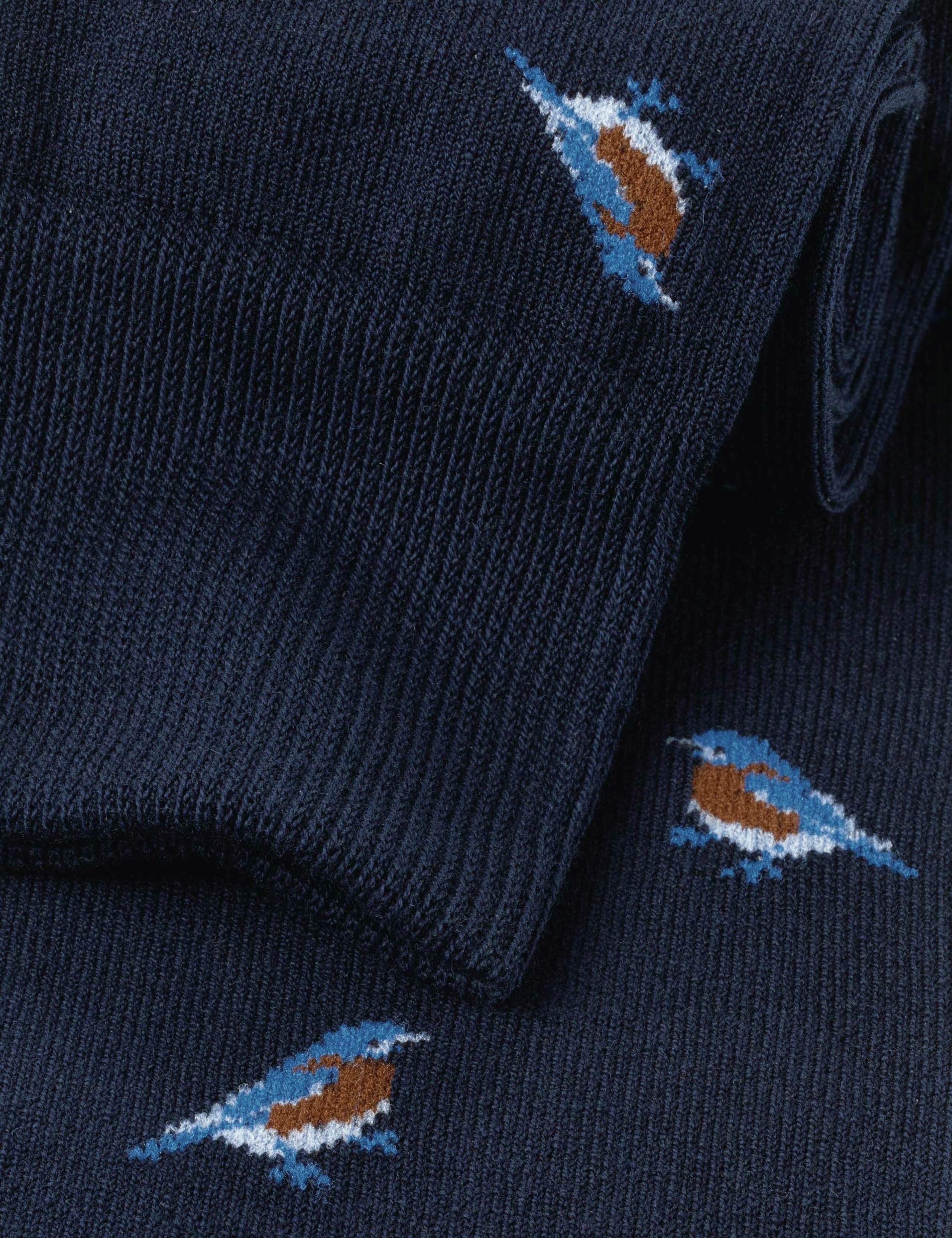 Cotton Rich Animal Print Novelty Socks 2 of 2