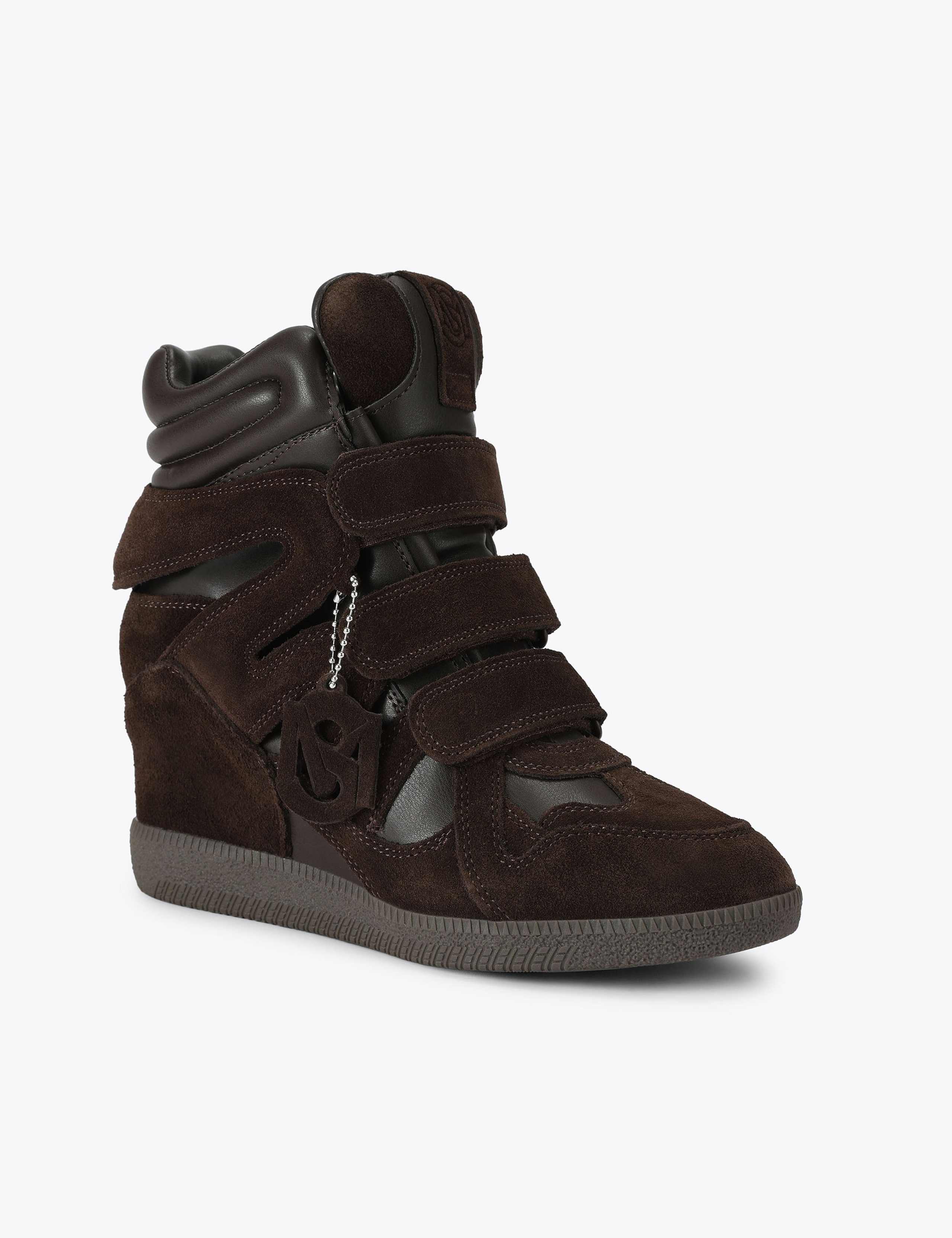Regular Fit Suede Riptape Trainers 3 of 5