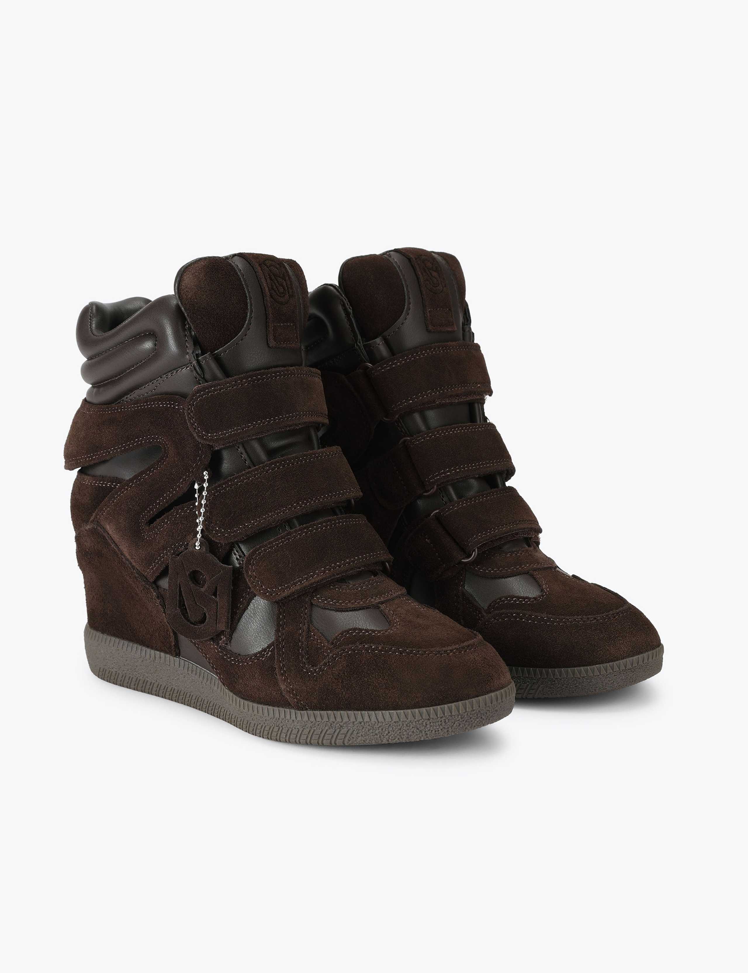 Regular Fit Suede Riptape Trainers 4 of 5