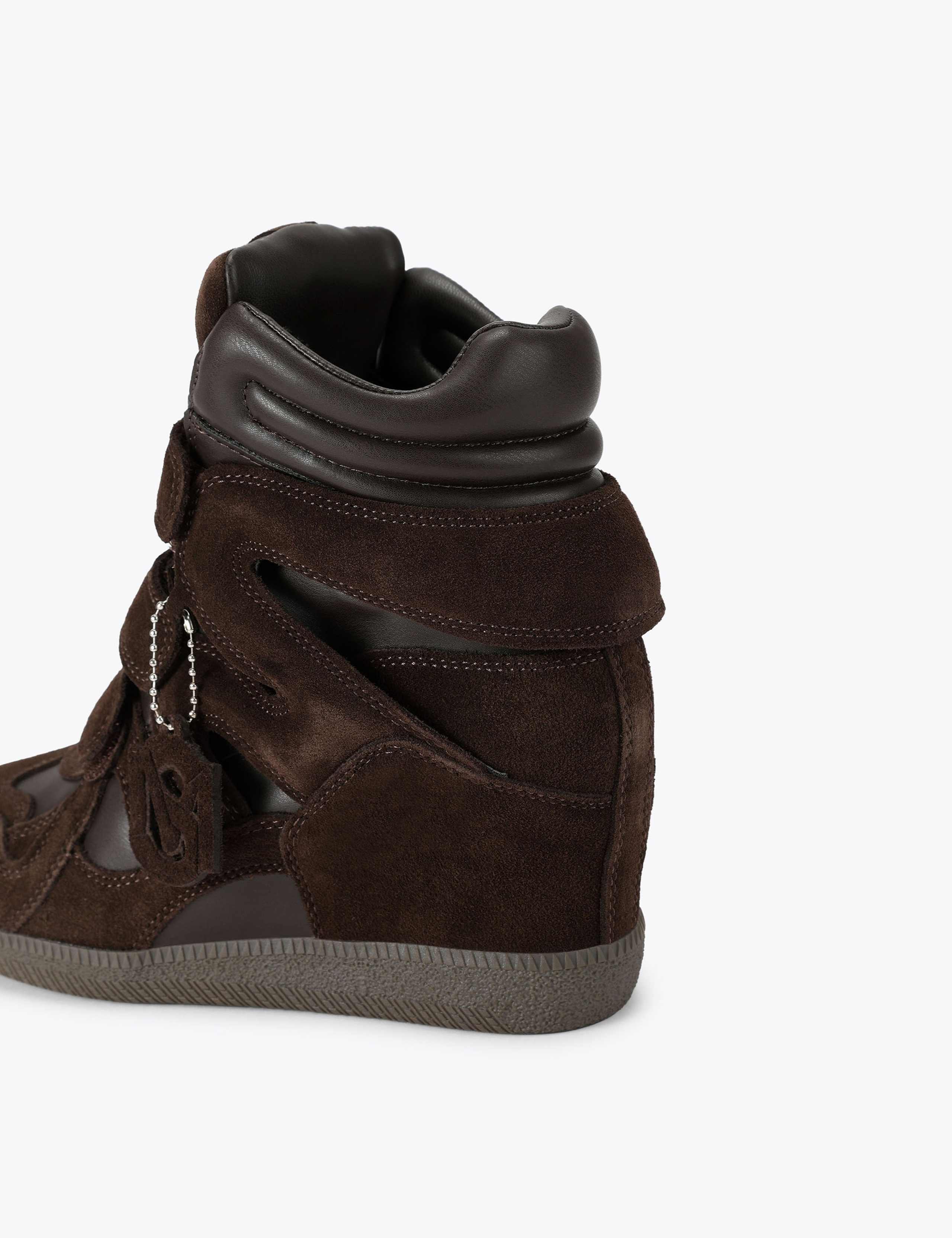 Regular Fit Suede Riptape Trainers 5 of 5