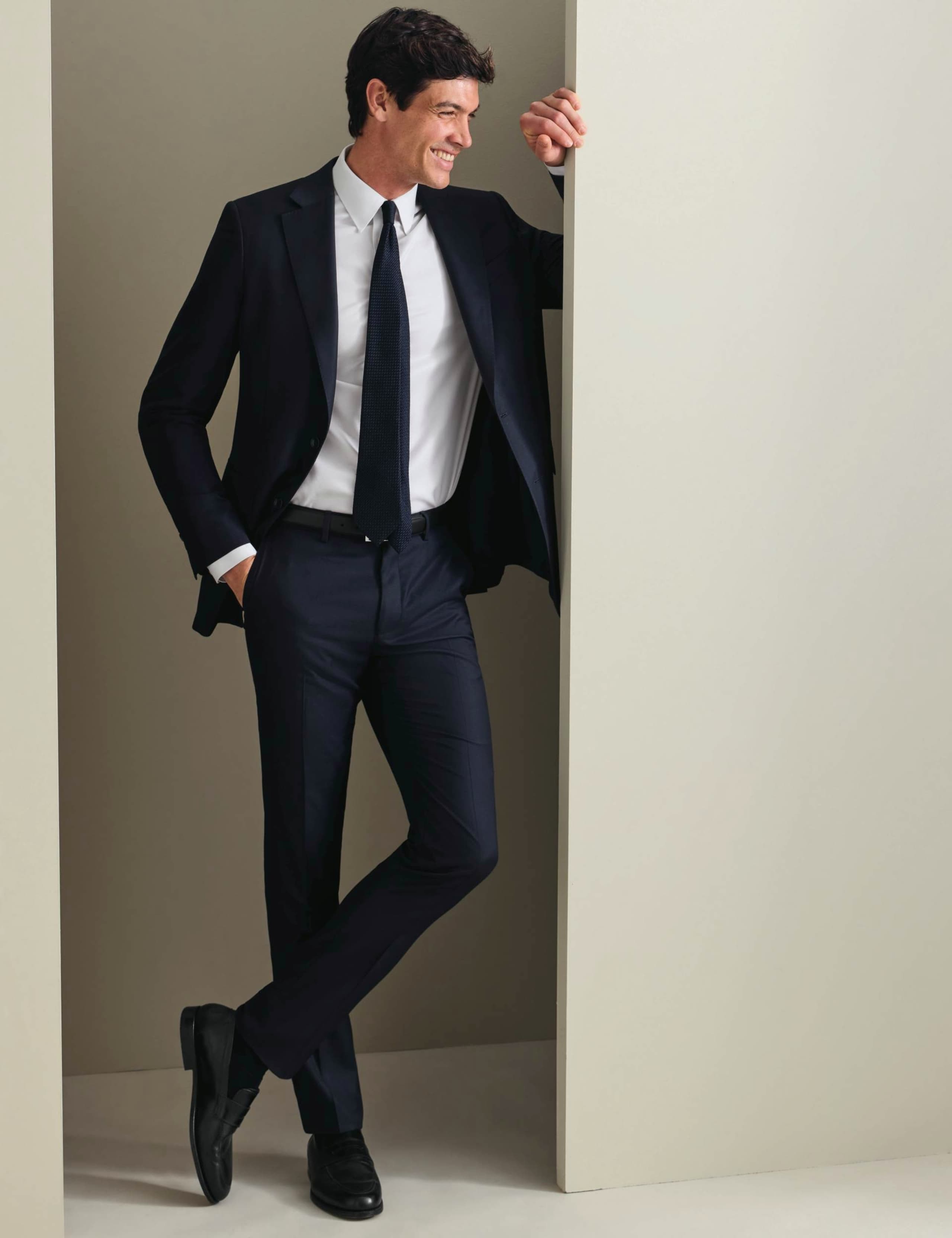 Slim Fit Pure Wool Suit Jacket 2 of 7