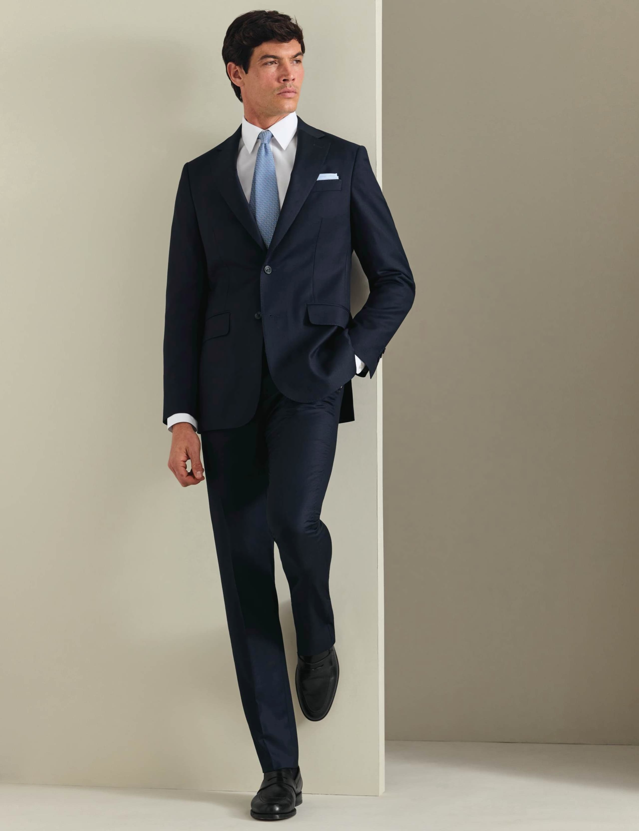 Slim Fit Pure Wool Suit Jacket 3 of 7