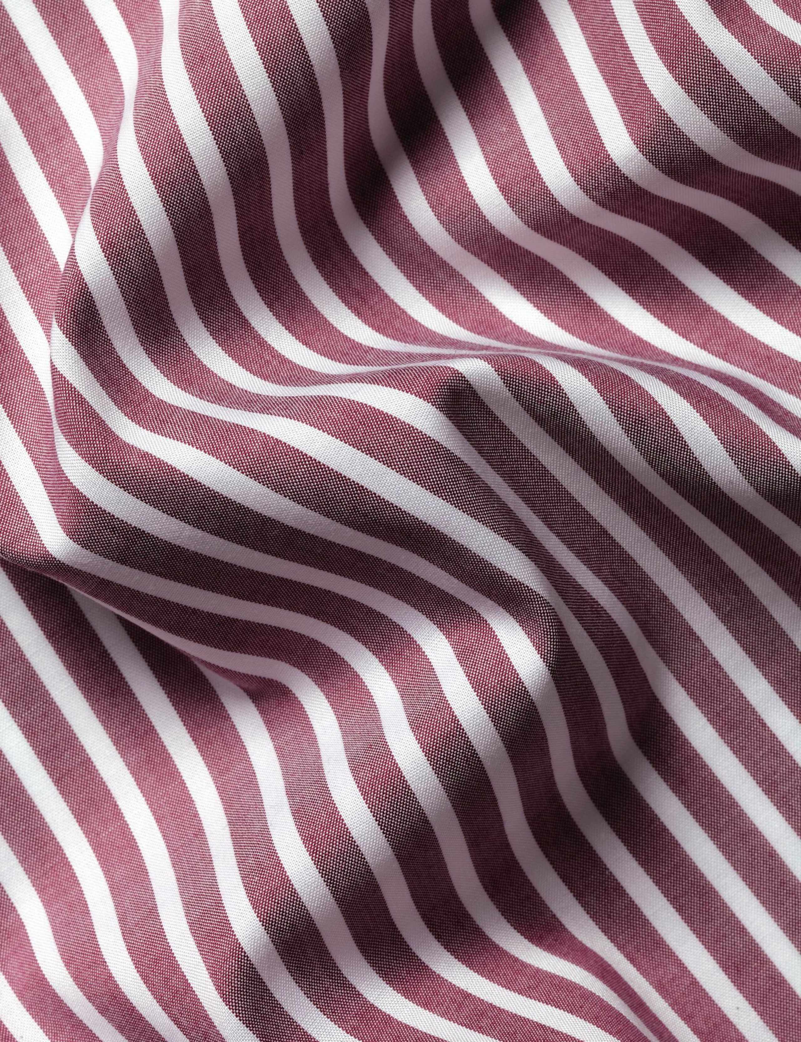 Regular Fit Pure Cotton Striped Oxford Shirt 5 of 6