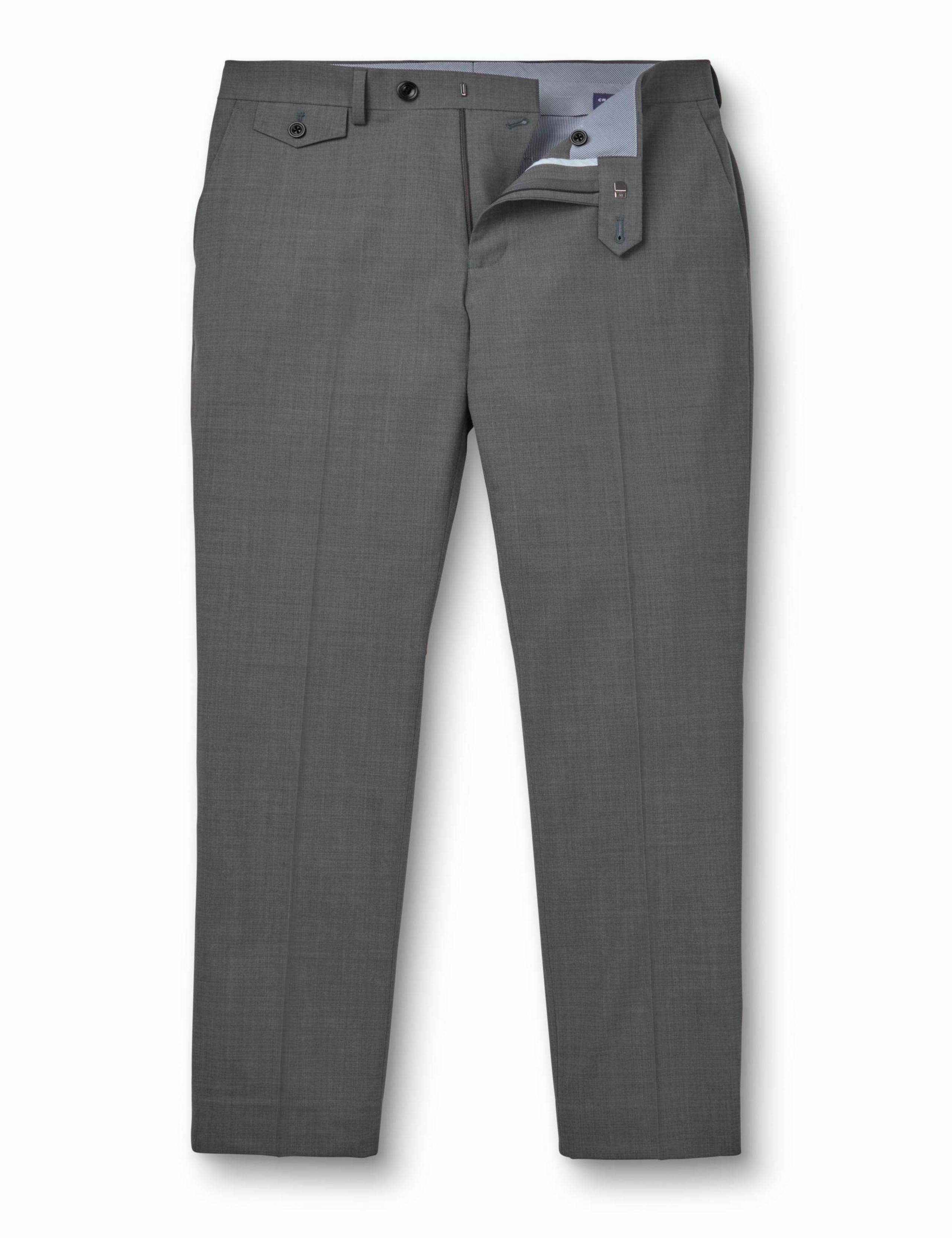 Slim Fit Wool Rich Flat Front Stretch Trousers 6 of 6