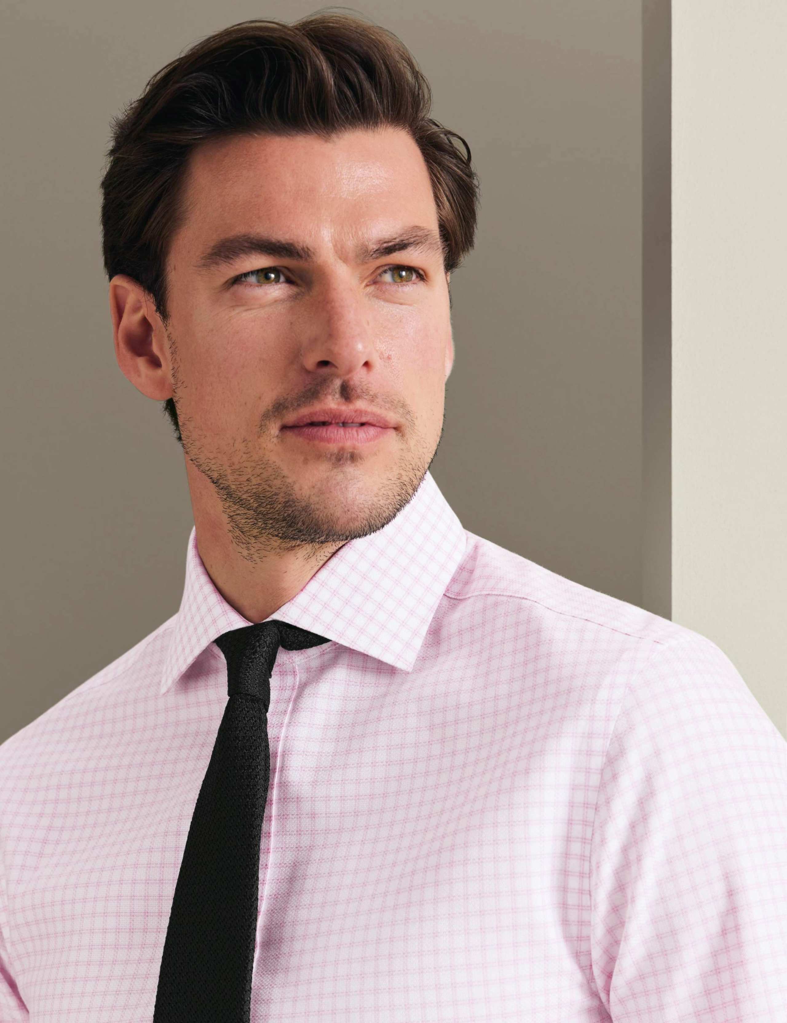 Non Iron Regular Fit Pure Cotton Shirt 2 of 7