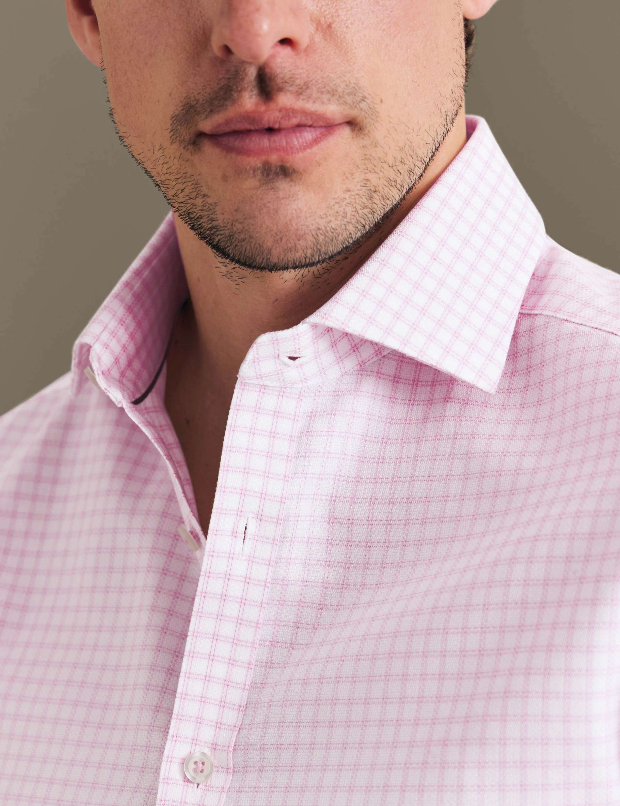 Non Iron Regular Fit Pure Cotton Shirt 3 of 7