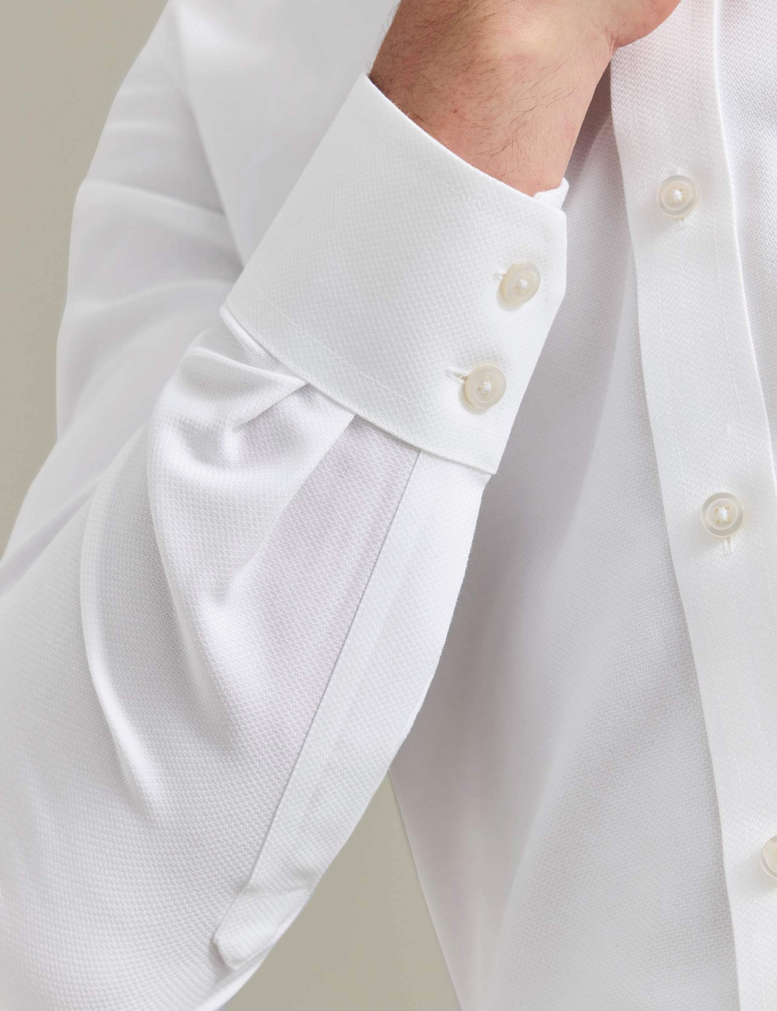 Regular Fit Non Iron Pure Cotton Textured Shirt 6 of 8