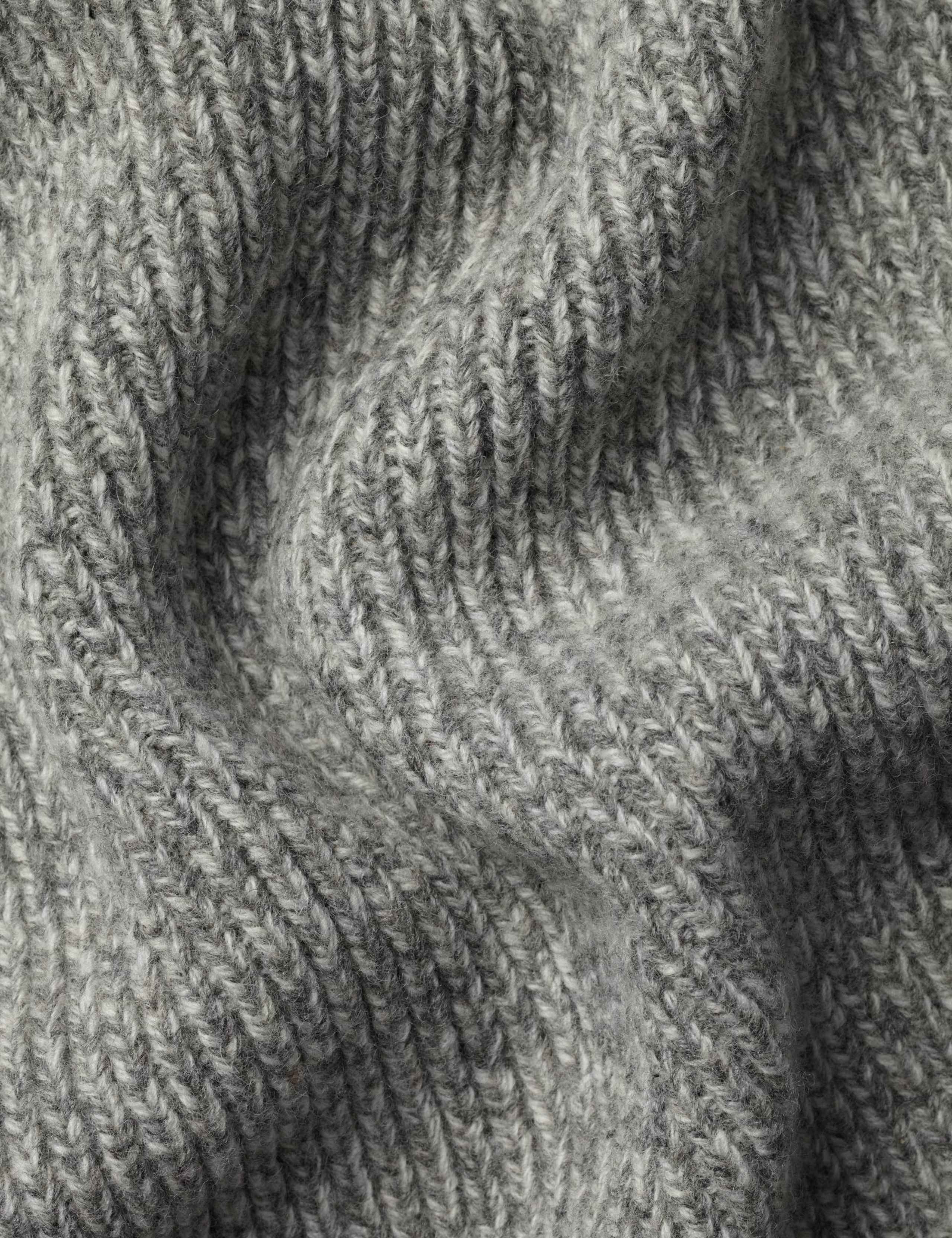 Merino Wool Shawl Neck Cardigan 4 of 5