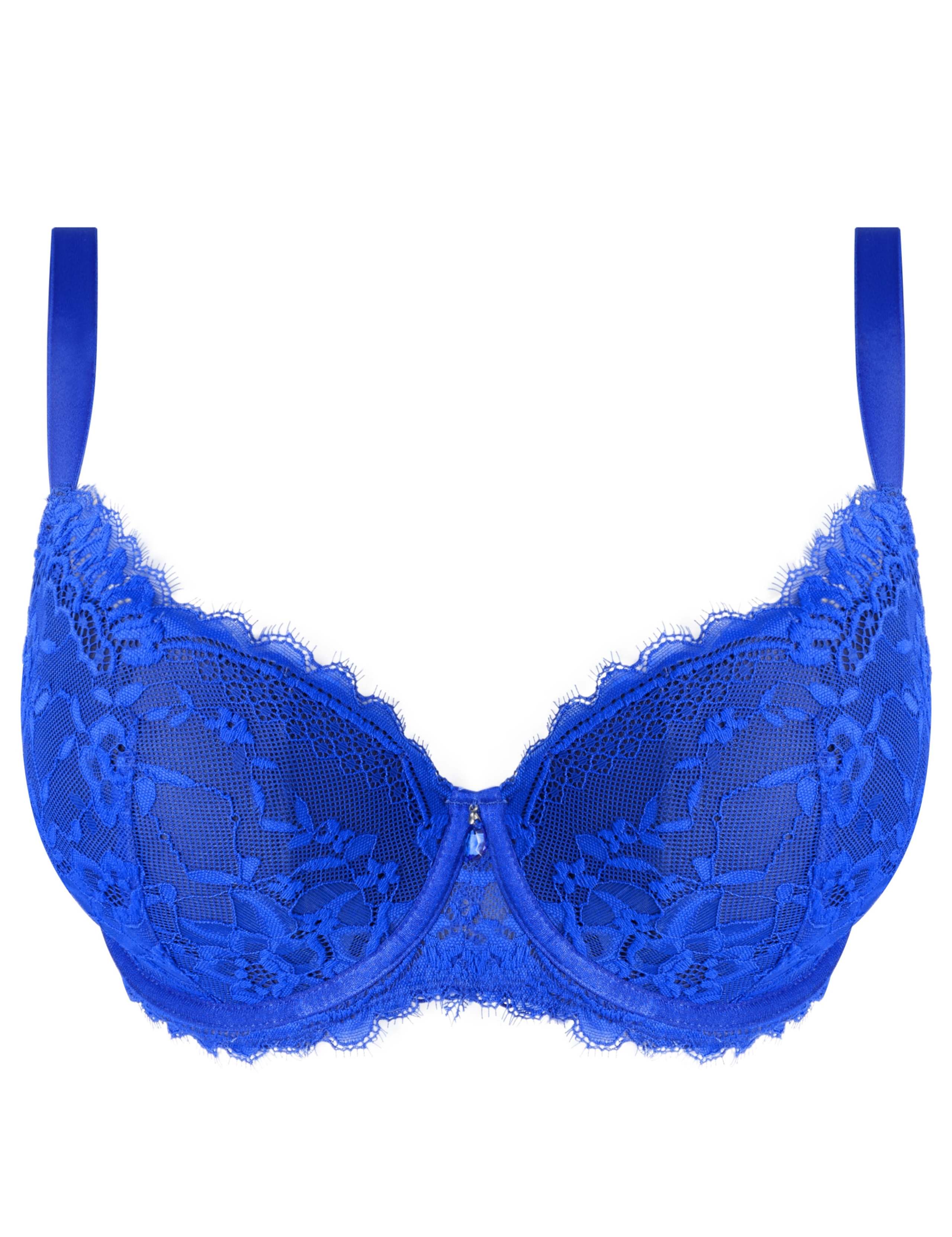 Floral Lace Wired Balcony Bra 8 of 8