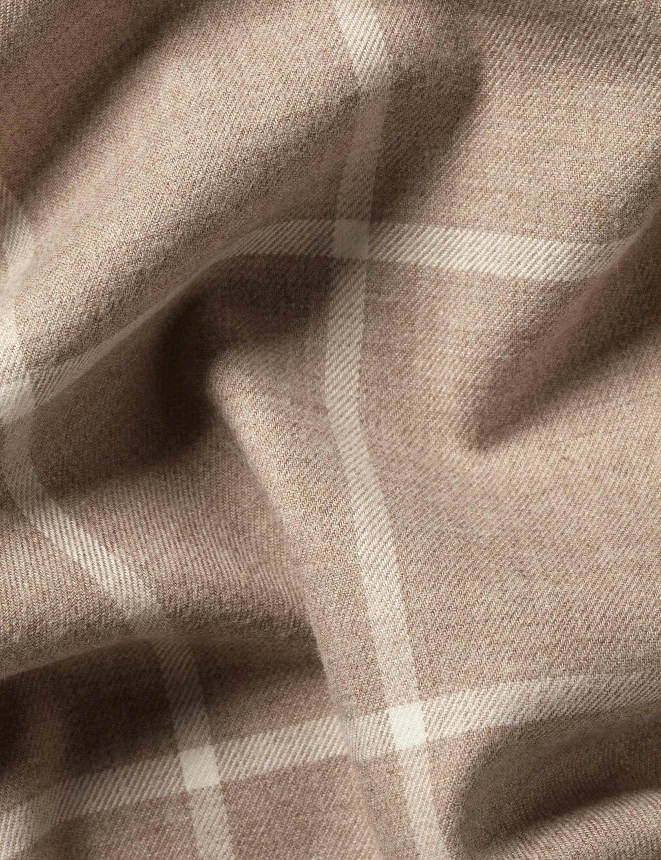 Regular Fit Brushed Cotton Check Flannel Shirt 6 of 6