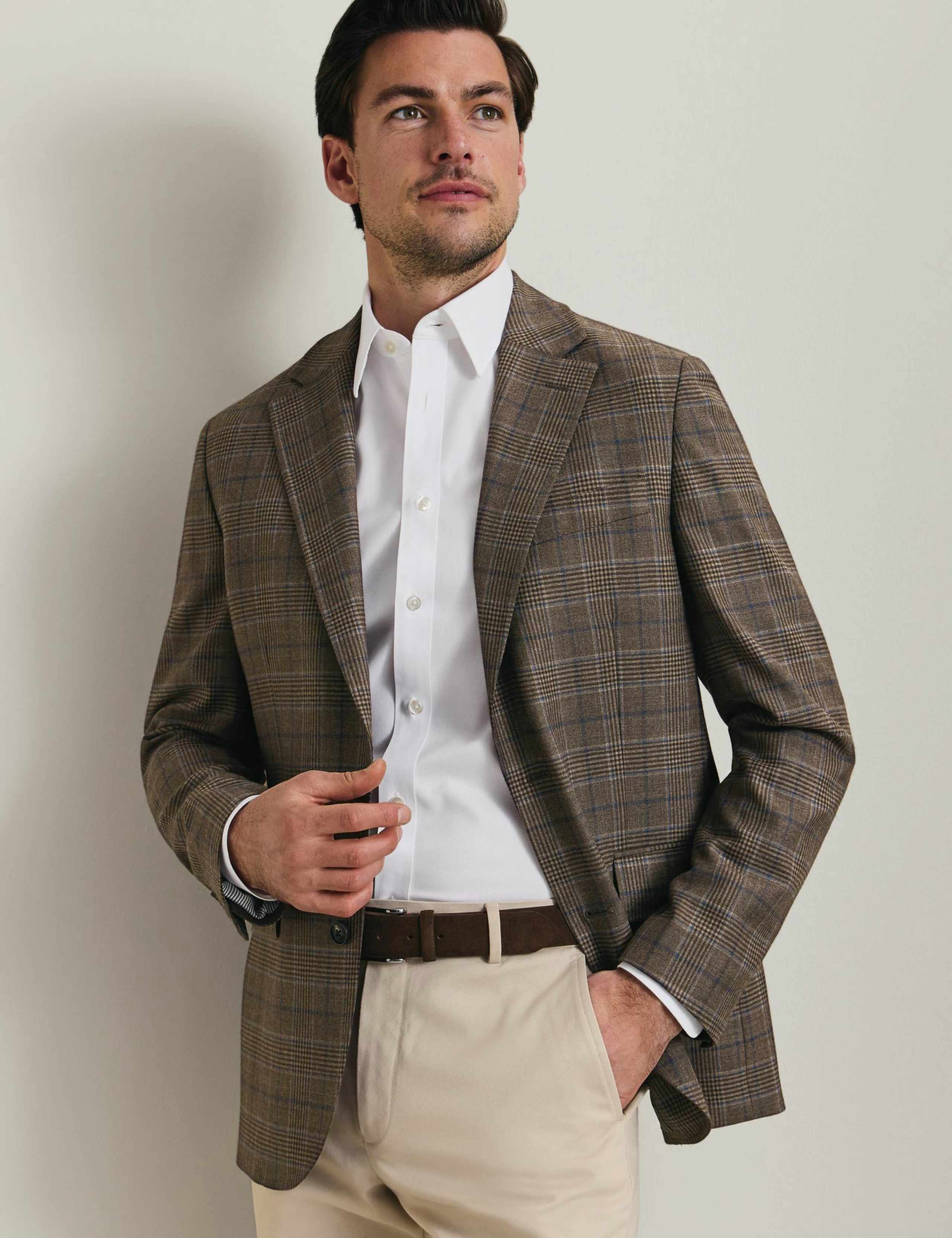 Wool Blend Wax Jacket 1 of 6
