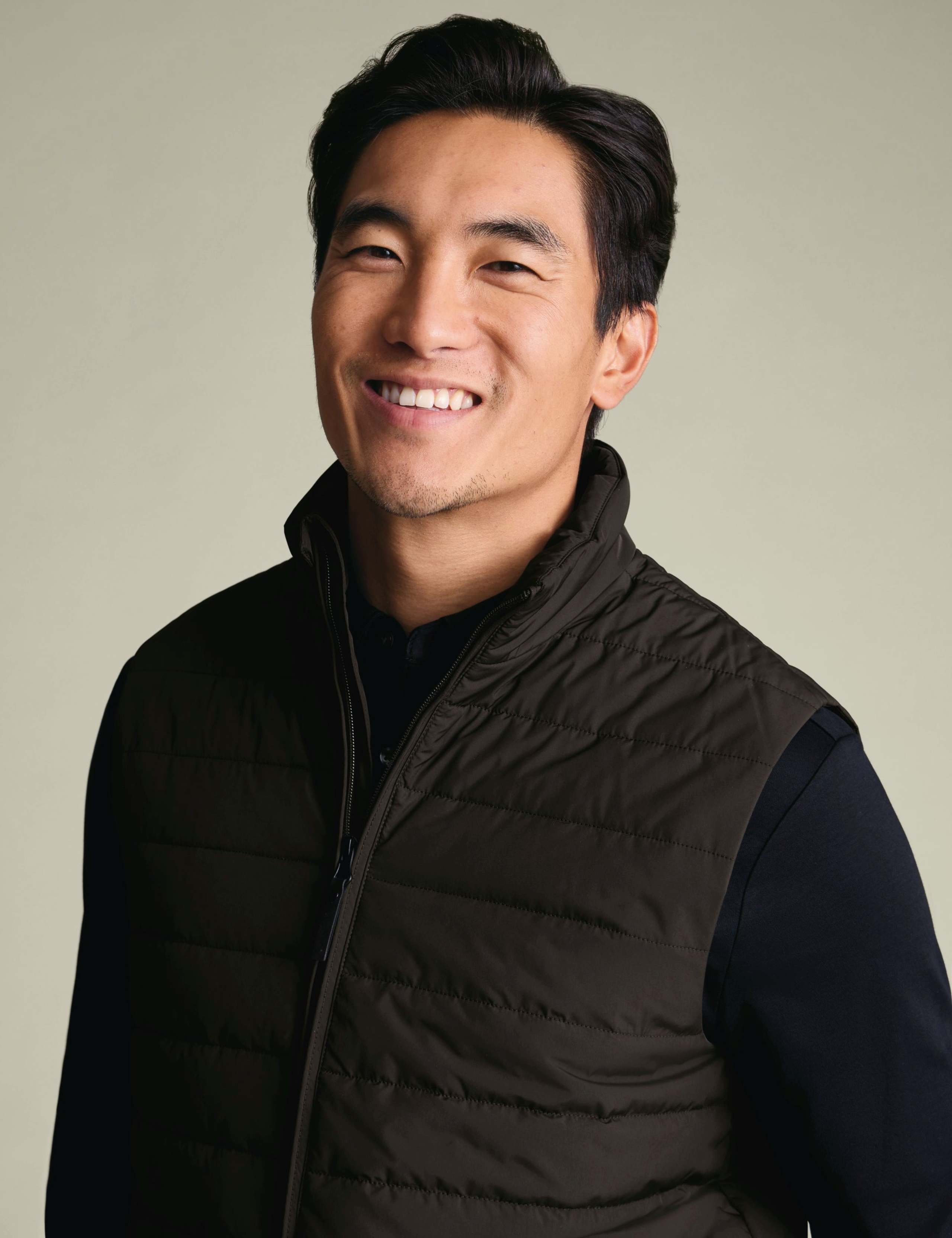 Quilted Textured Gilet 4 of 7