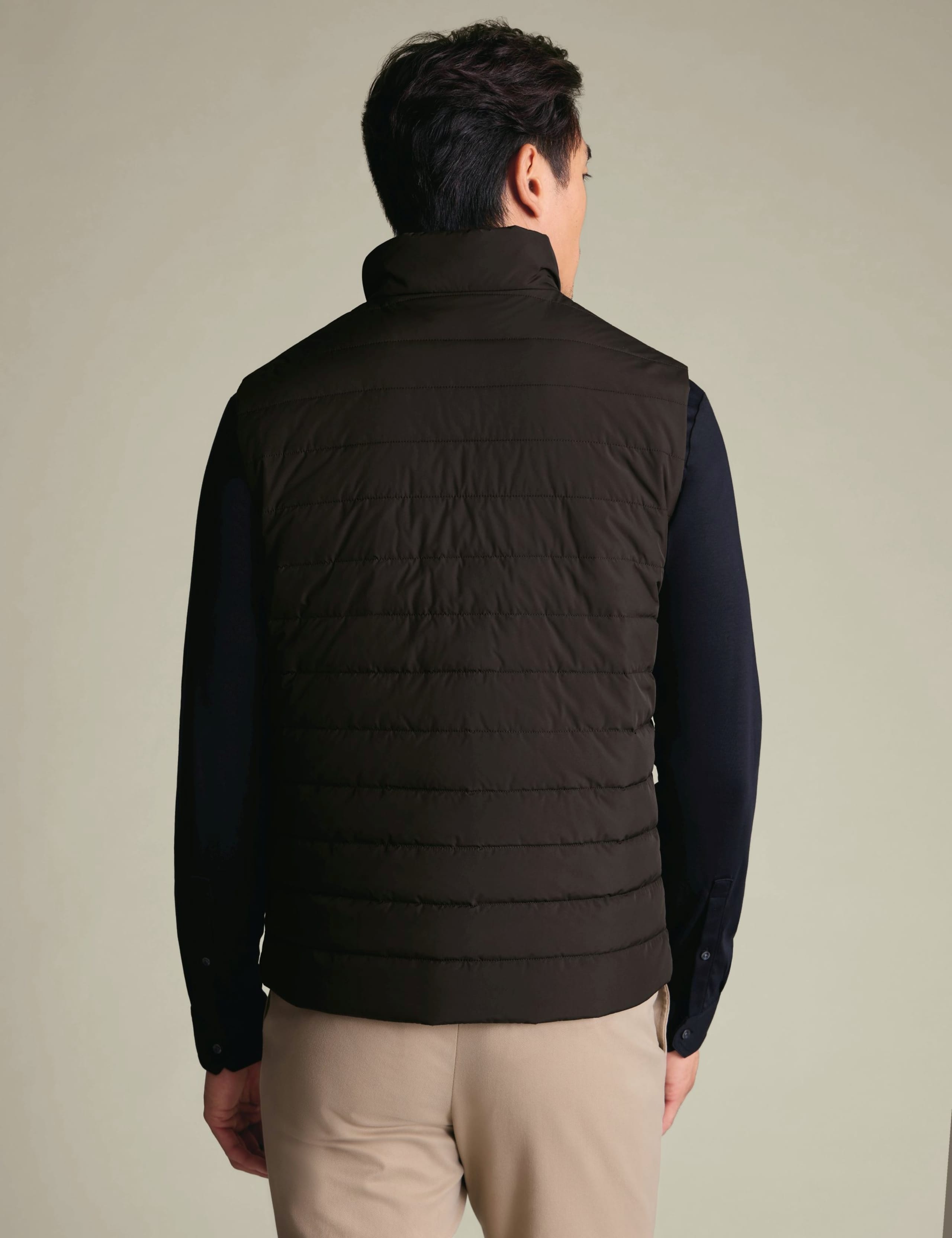Quilted Textured Gilet 5 of 7