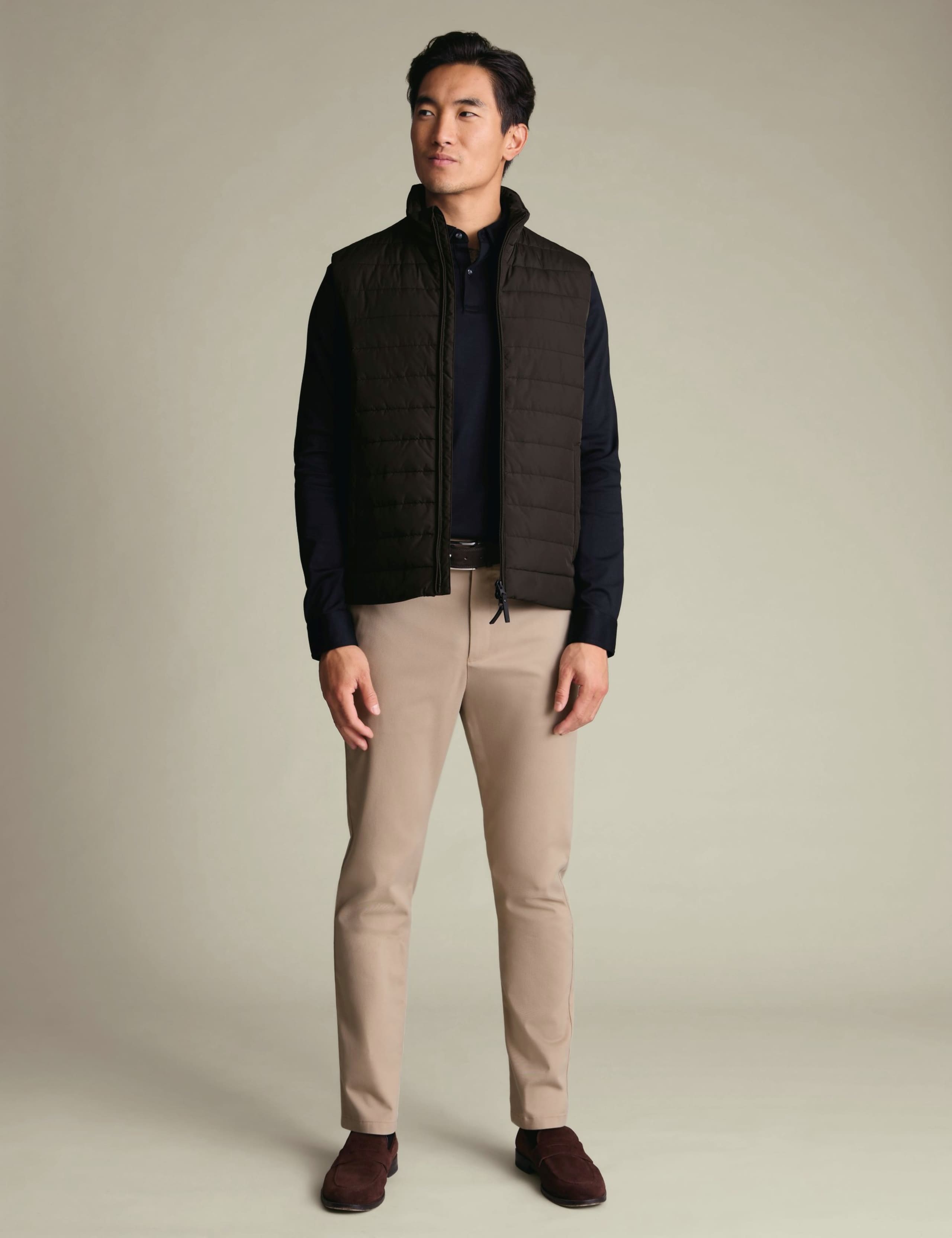 Quilted Textured Gilet 6 of 7