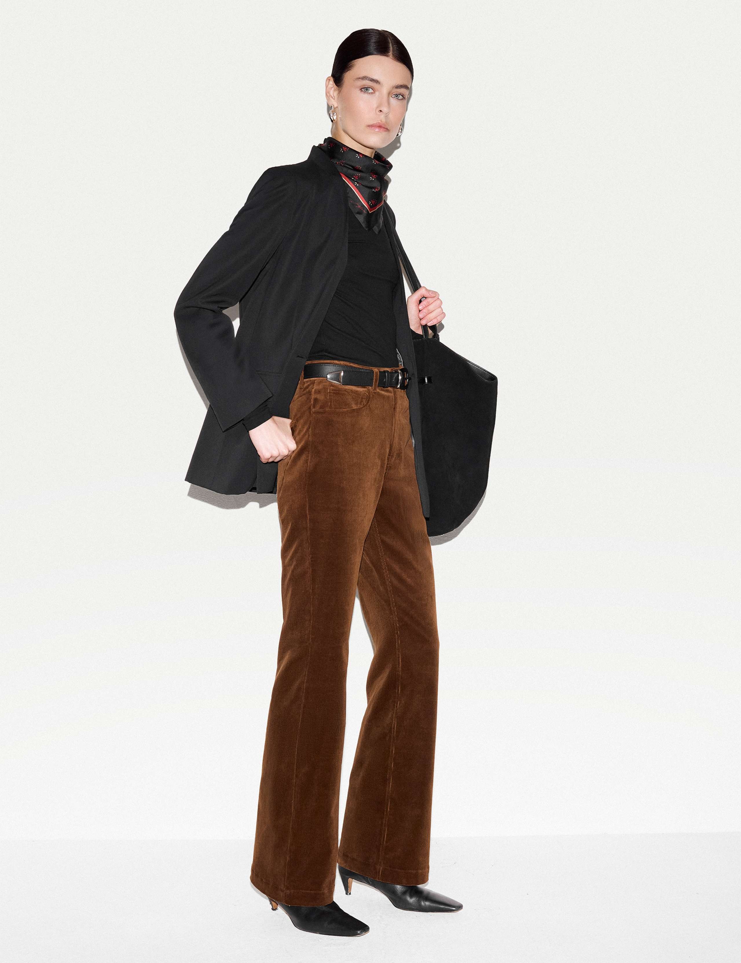 Lyocell Roll Neck Top 2 of 5