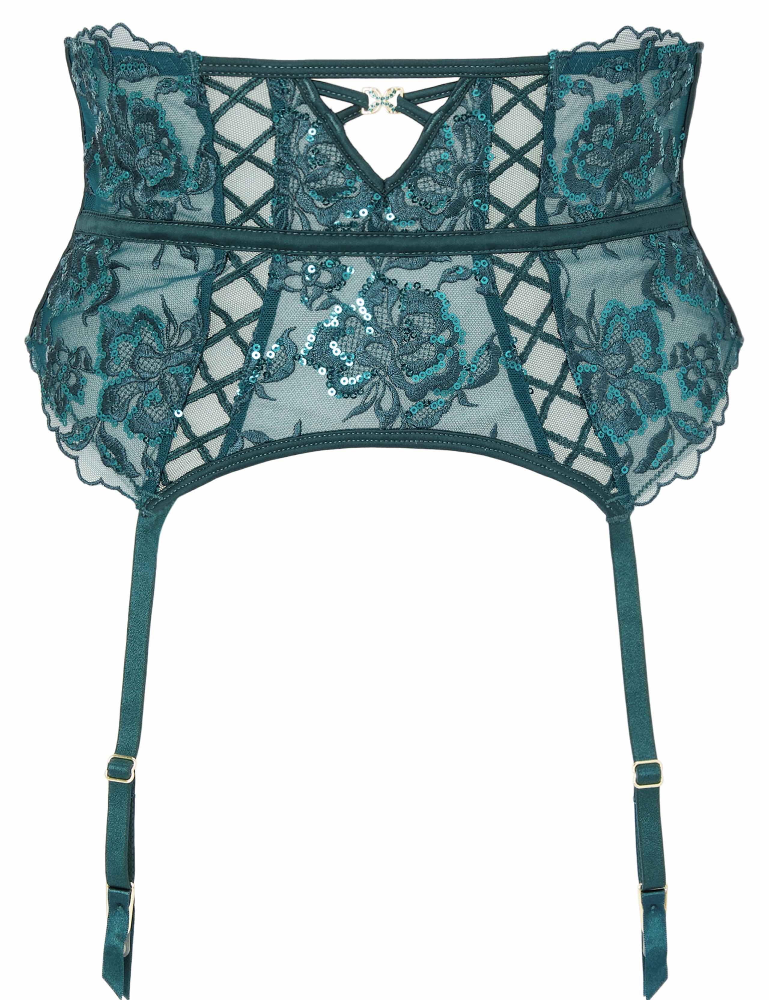 Embroidered Waspie Suspender 2 of 5