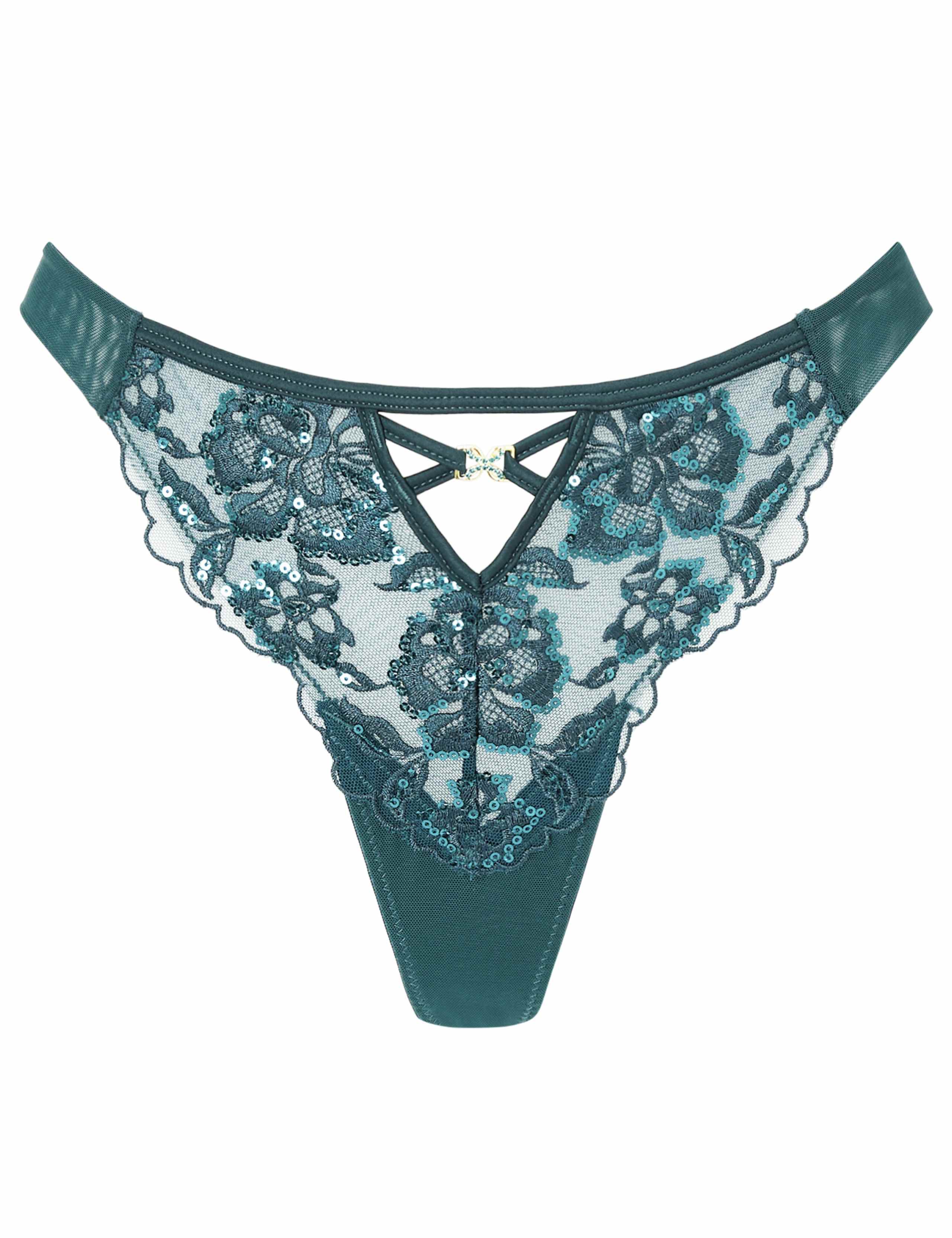 Embroidered Thong 2 of 5